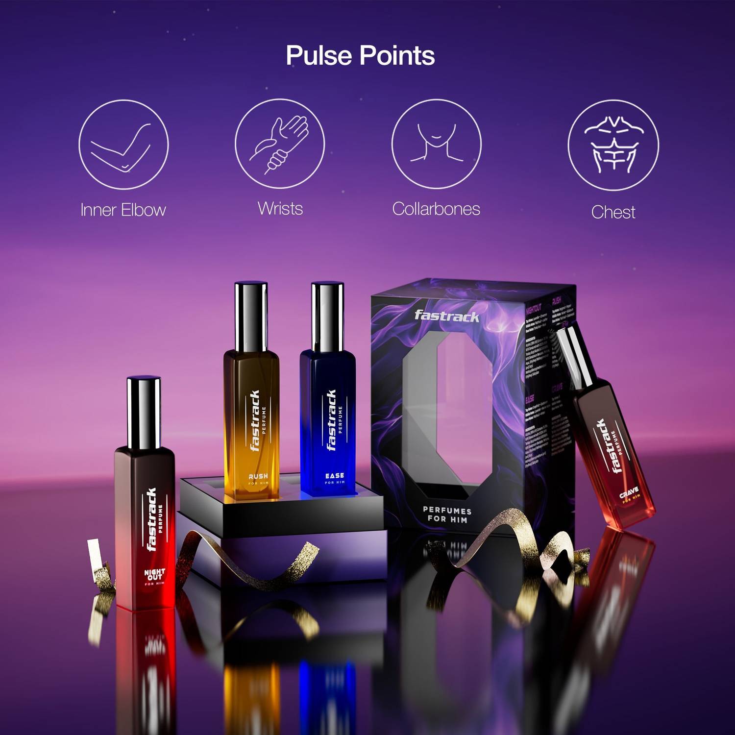 Fastrack Perfume Gift Set for Pack of 4 · 20 ml (80 ml total) - Image 4