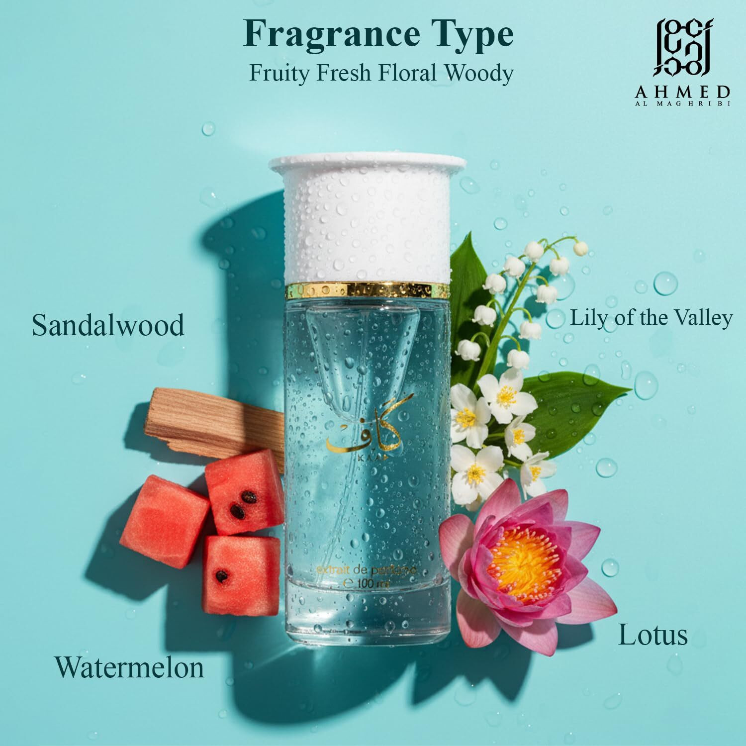 Image of Ahmed Al Maghribi Kaaf Extrait De Parfum - 100 ml