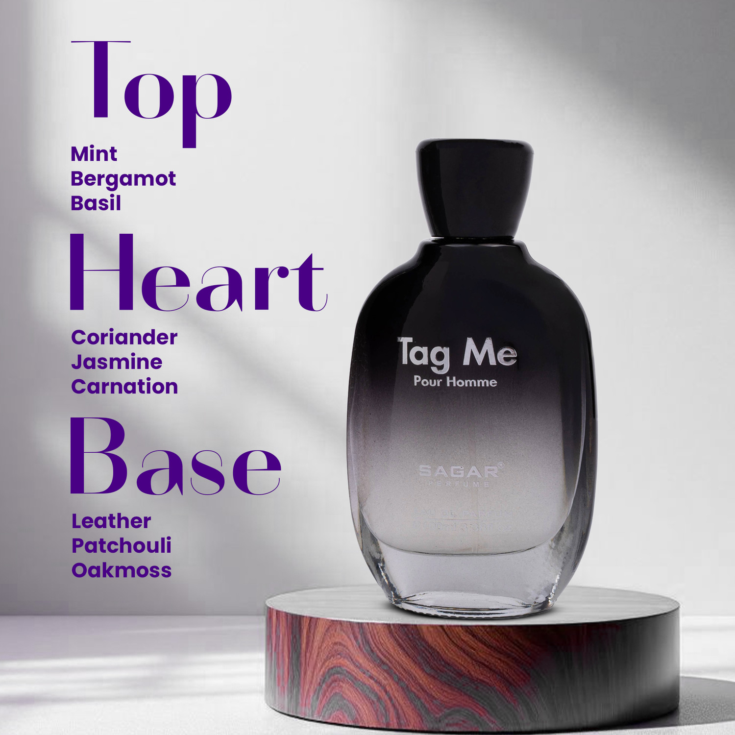 Image of SAGAR TAG-ME PERFUME FOR MEN AND WOMEN WITH SPORTY AND COOLNESS SCENT. Perfume - 100 ml