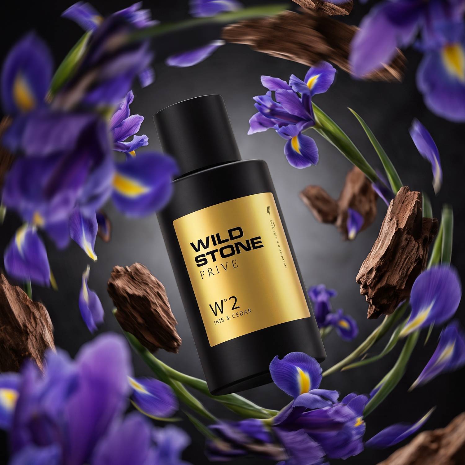 Wild Stone PriveW2 Iris & Cedar Parfume 100 ml - Image 4