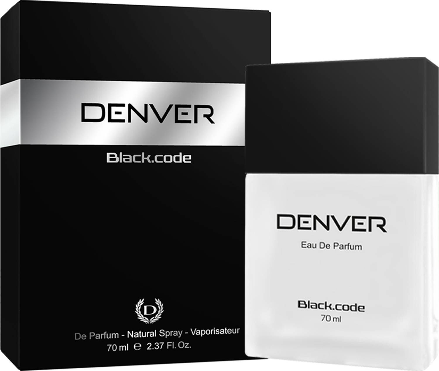DENVER Black.code Perfume EDP 70 ml - Image 2