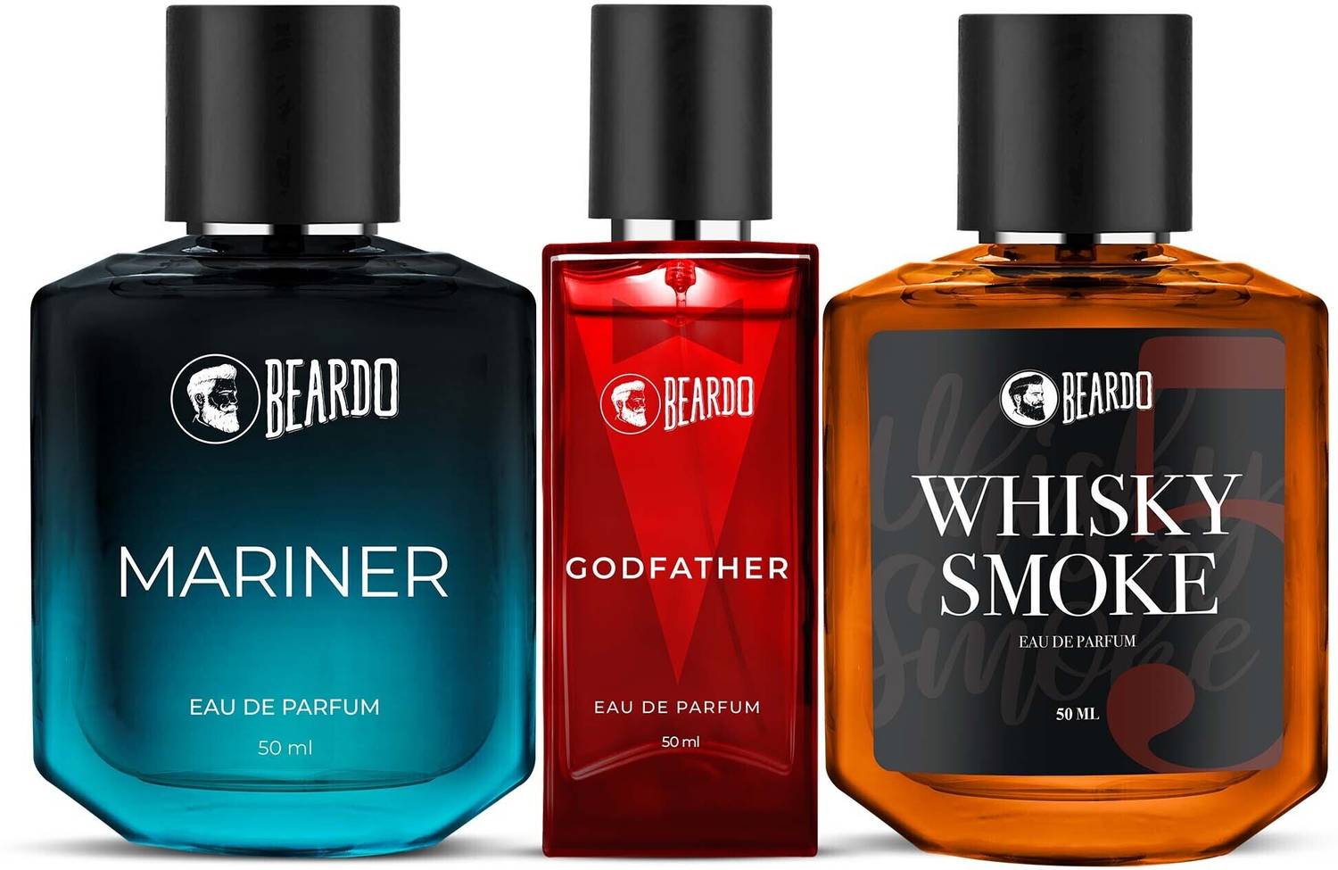 BEARDO Marine EDP Set of 3 - 150 ml Pack of 3 · 150 ml (450 ml total)