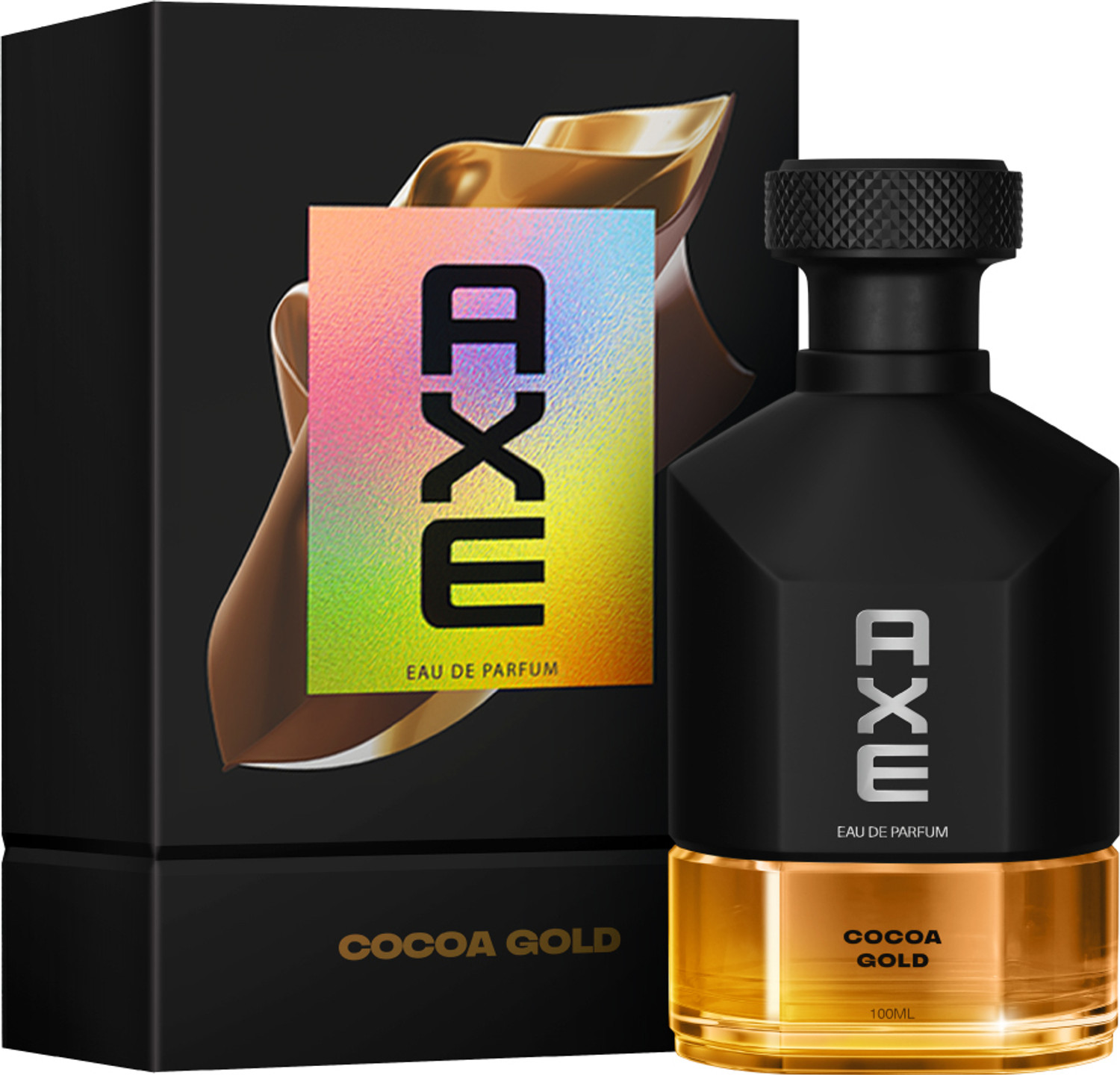 Image of AXE Premium Perfume for Men Cocoa Gold Warm Fragrance 12Hr Long Lasting Eau de Parfum - 100 ml