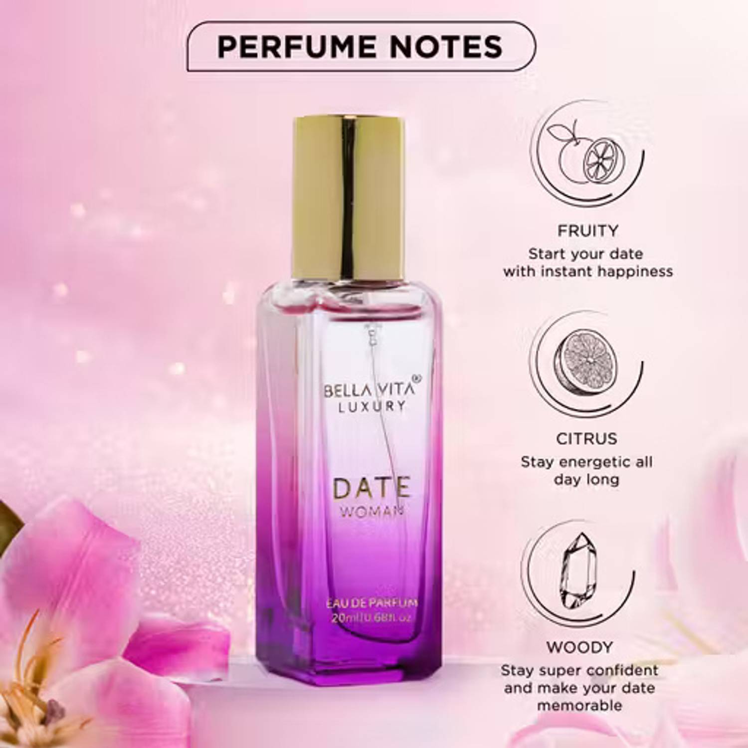 BELLAVITA Luxury DATE Woman +White OUD Perfume Combo 40 ml - Image 2