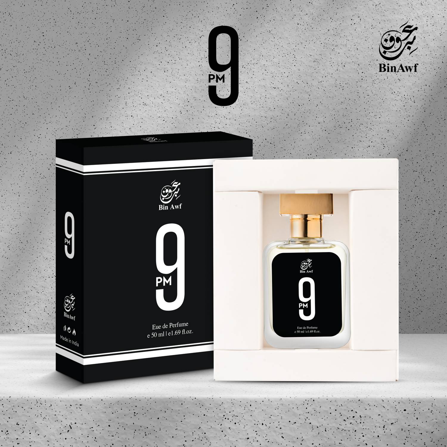 Binawf 9 PM Eau de Parfum 50 ml - Image 4