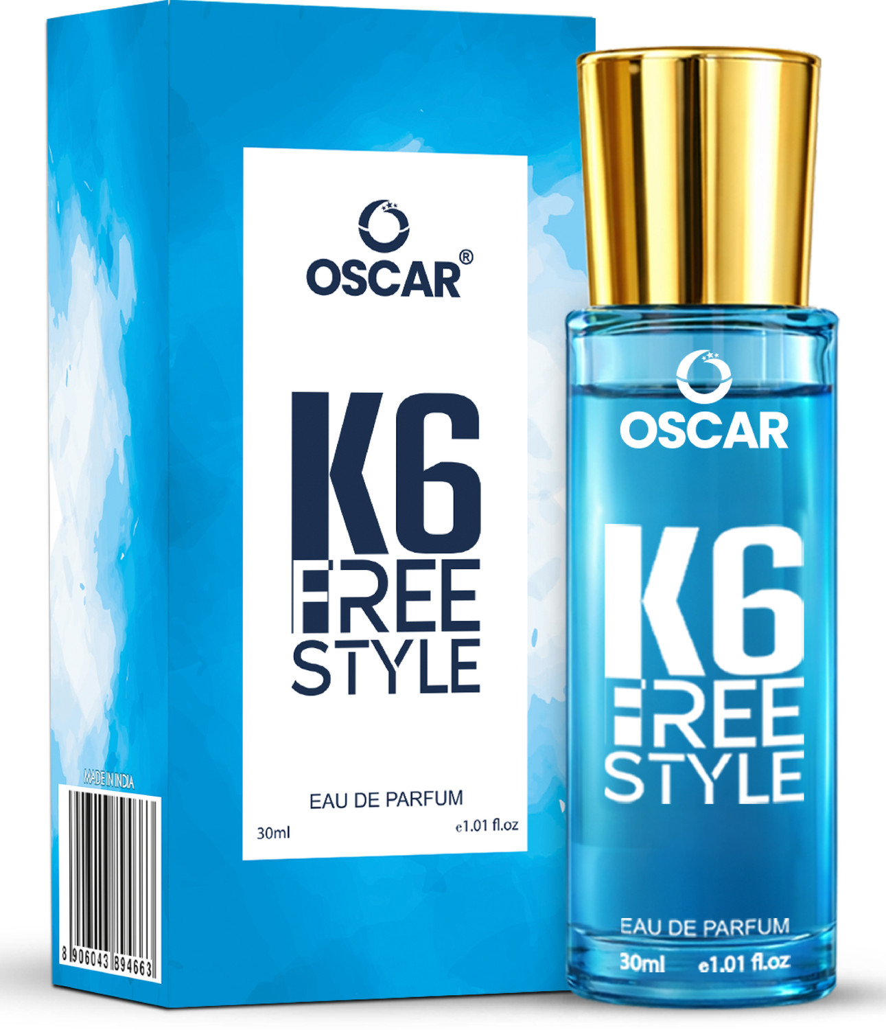 Image of OSCAR K6 Free Style Premium Perfume | Strong & Long Lasting Fragrance | Luxury Eau de Parfum - 30 ml