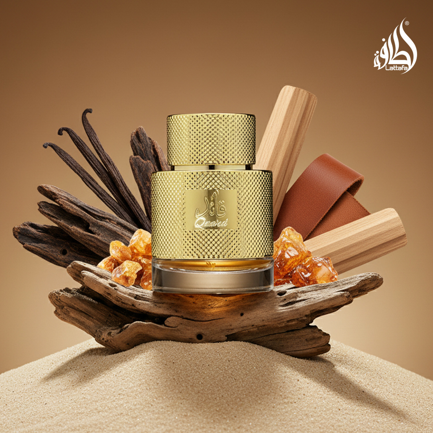 Image of Lattafa QAA'ED Eau de Parfum - 100 ml