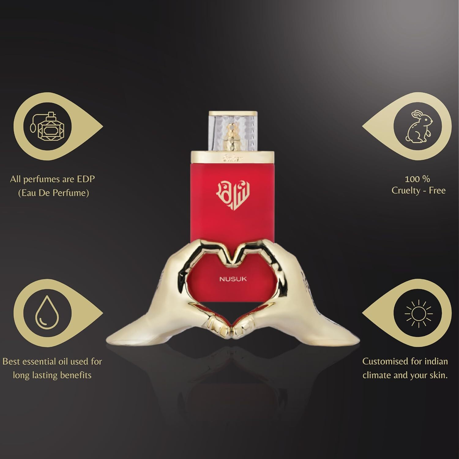 Image of NUSUK Saher Eau de Parfum - 100 ml