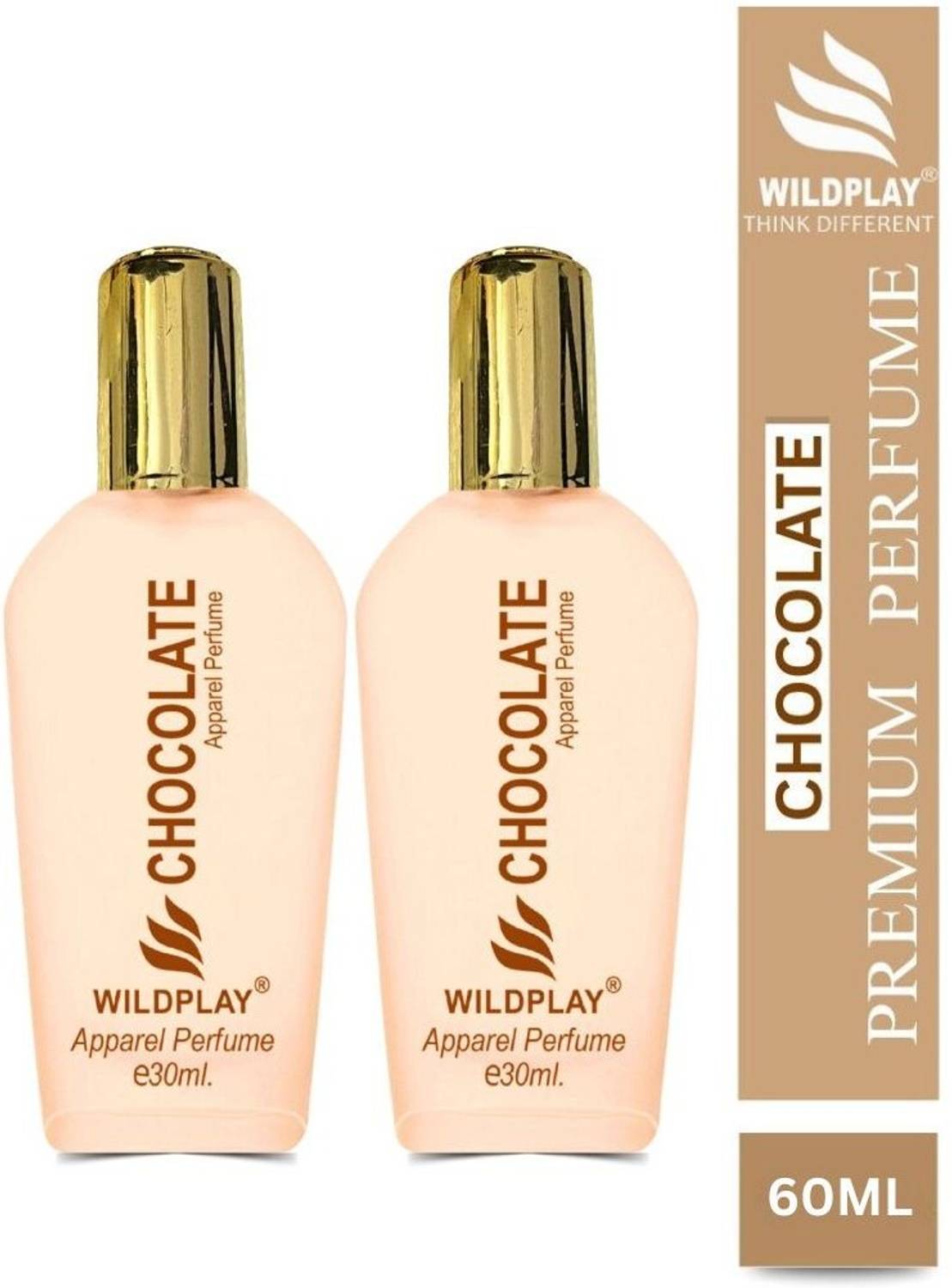 Wildplay Chocolate Perfume 60ml Pack Pack of 2 · 60 ml (120 ml total) - Image 1