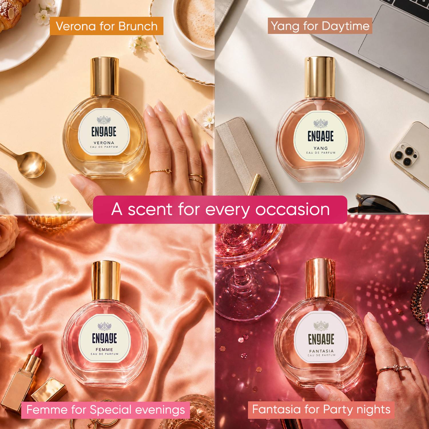 Engage Luxury Assorted Gift Set 4x20ml 80 ml - Image 4