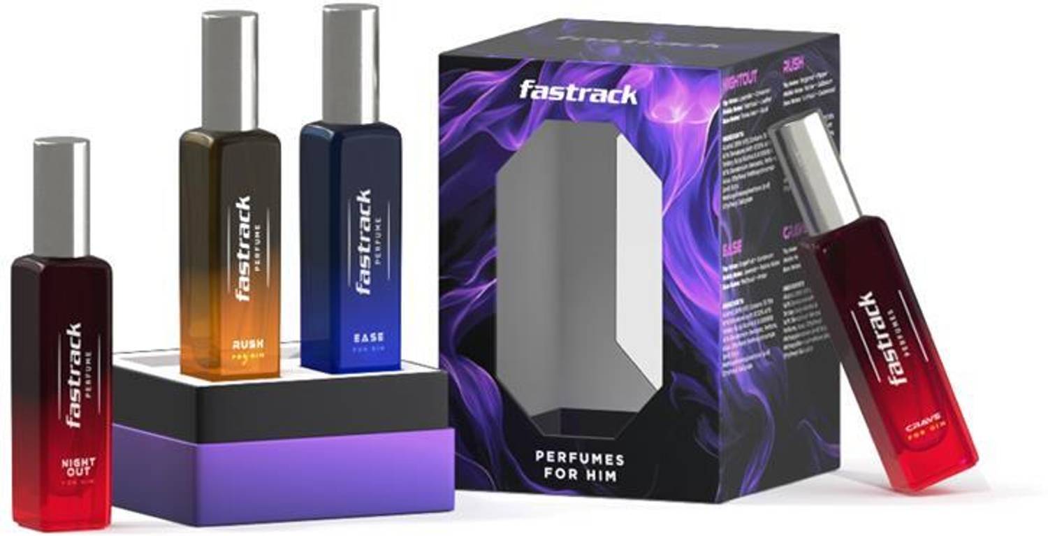 Fastrack Perfume Gift Set for Pack of 4 · 20 ml (80 ml total) - Image 1