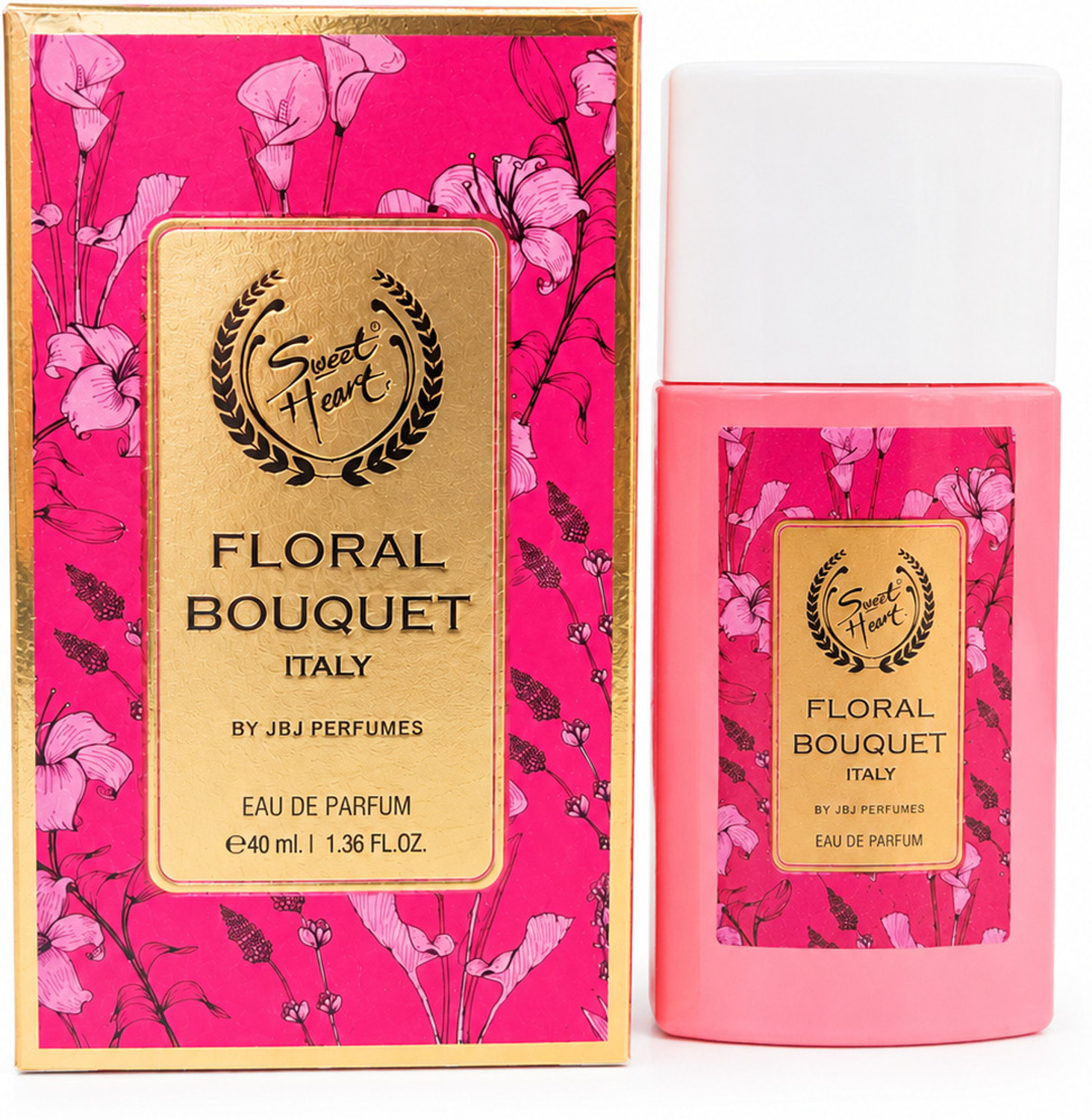 Image of JBJ Sweet Heart Floral Bouquet Italy Eau De Parfum for Women Eau de Parfum - 40 ml