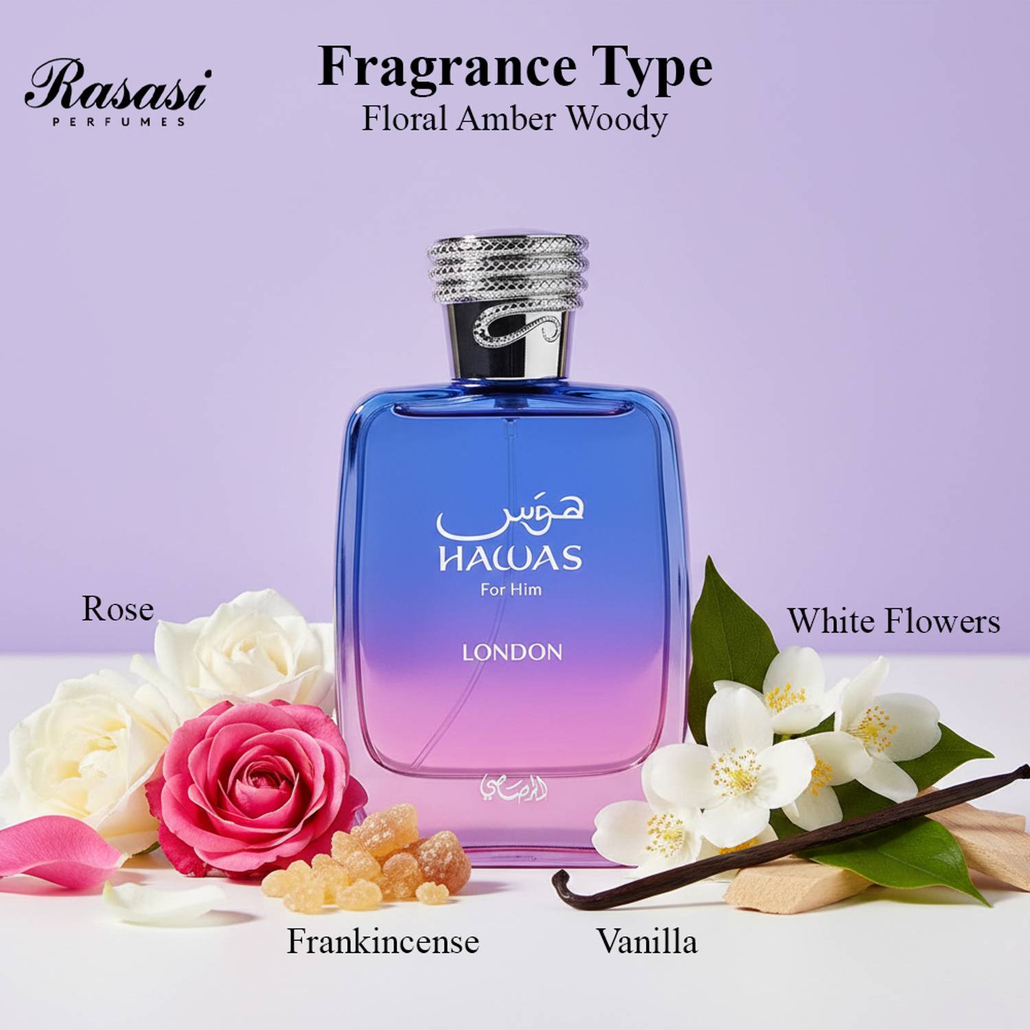 RASASI Hawas London Eau de Parfum 100 ml - Image 5