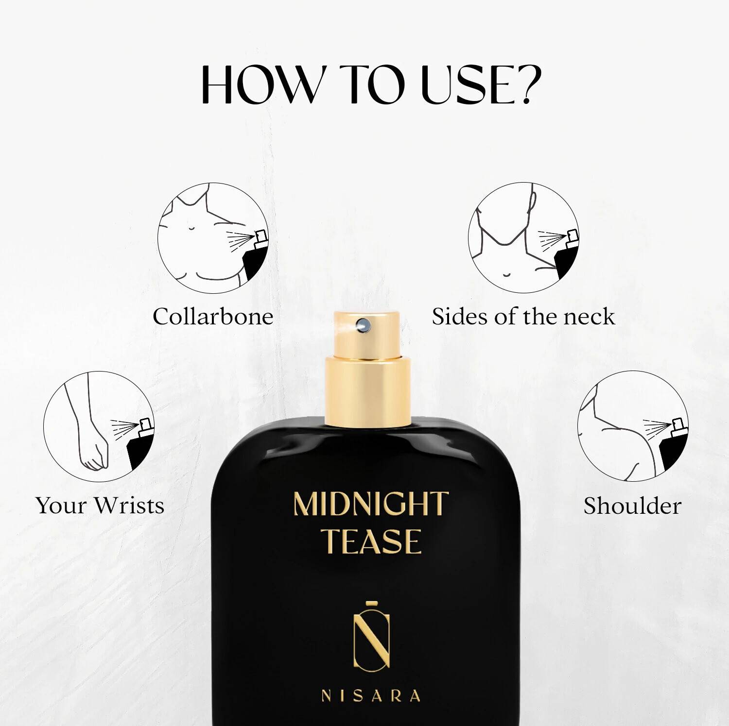 Nisara Midnight Tease & Men Of The Night Eau De Parfum 100ml X 2 - Image 3