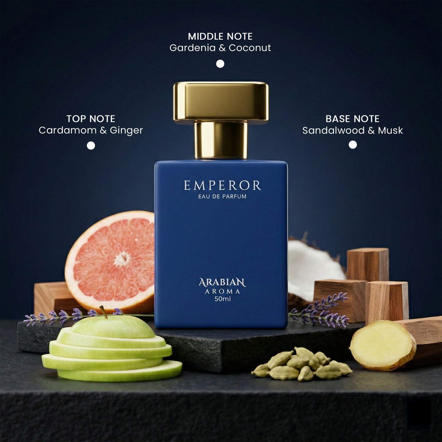 Image of Arabian Aroma Old Money Elixir & Emperor Eau De Parfum for Men| Long Lasting Perfume Eau de Parfum - 100 ml