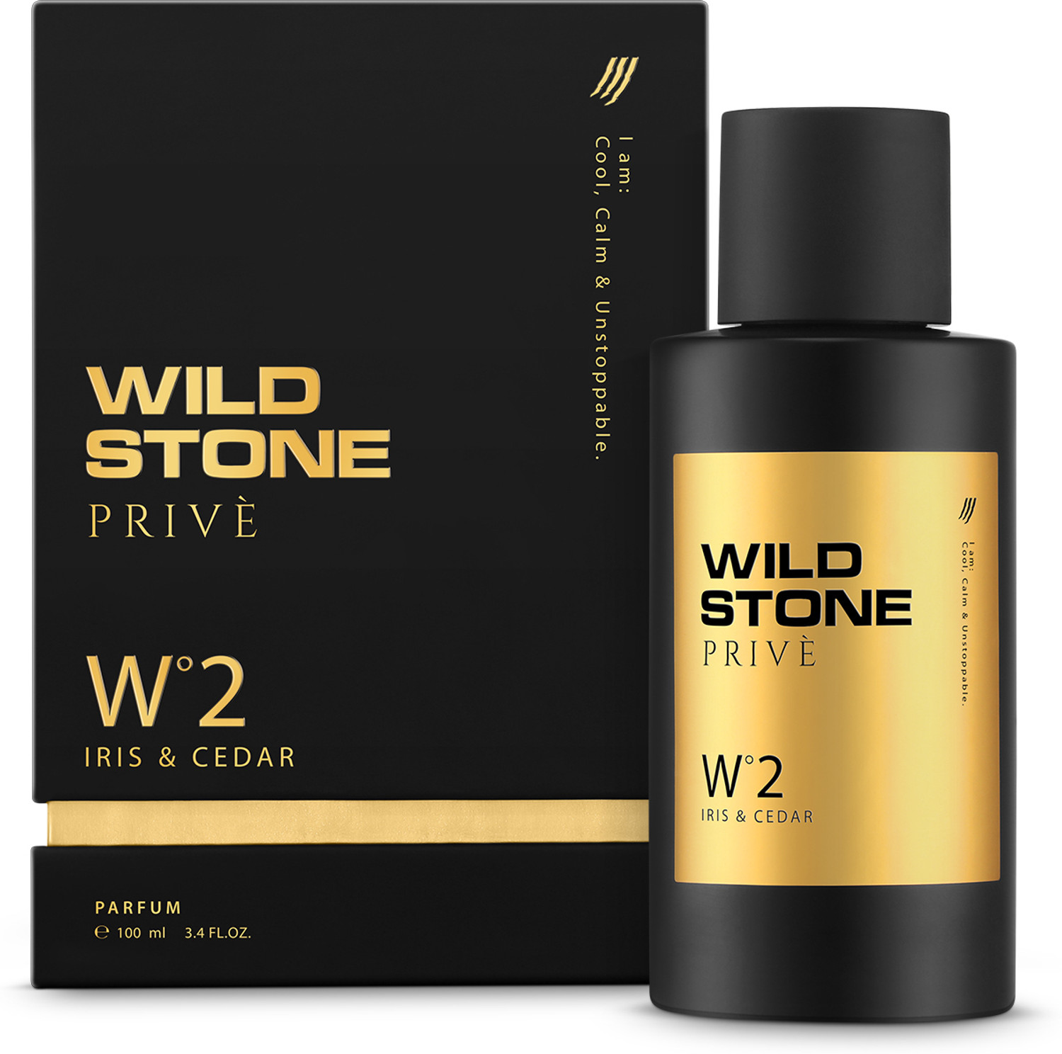 Image of Wild Stone PriveW2 Iris & Cedar Parfume, Luxury, Rich & Premium, Aquatic & Marine Fragrance Eau de Parfum - 100 ml