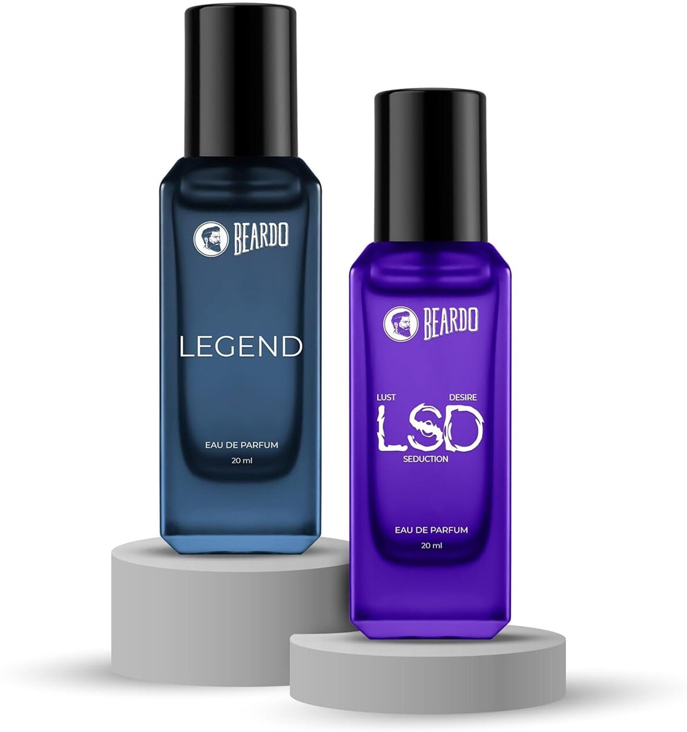 Image of BEARDO LSD & Legend Perfume for Men | Long Lasting Fragrance | Gift for Men Eau de Parfum - 40 ml