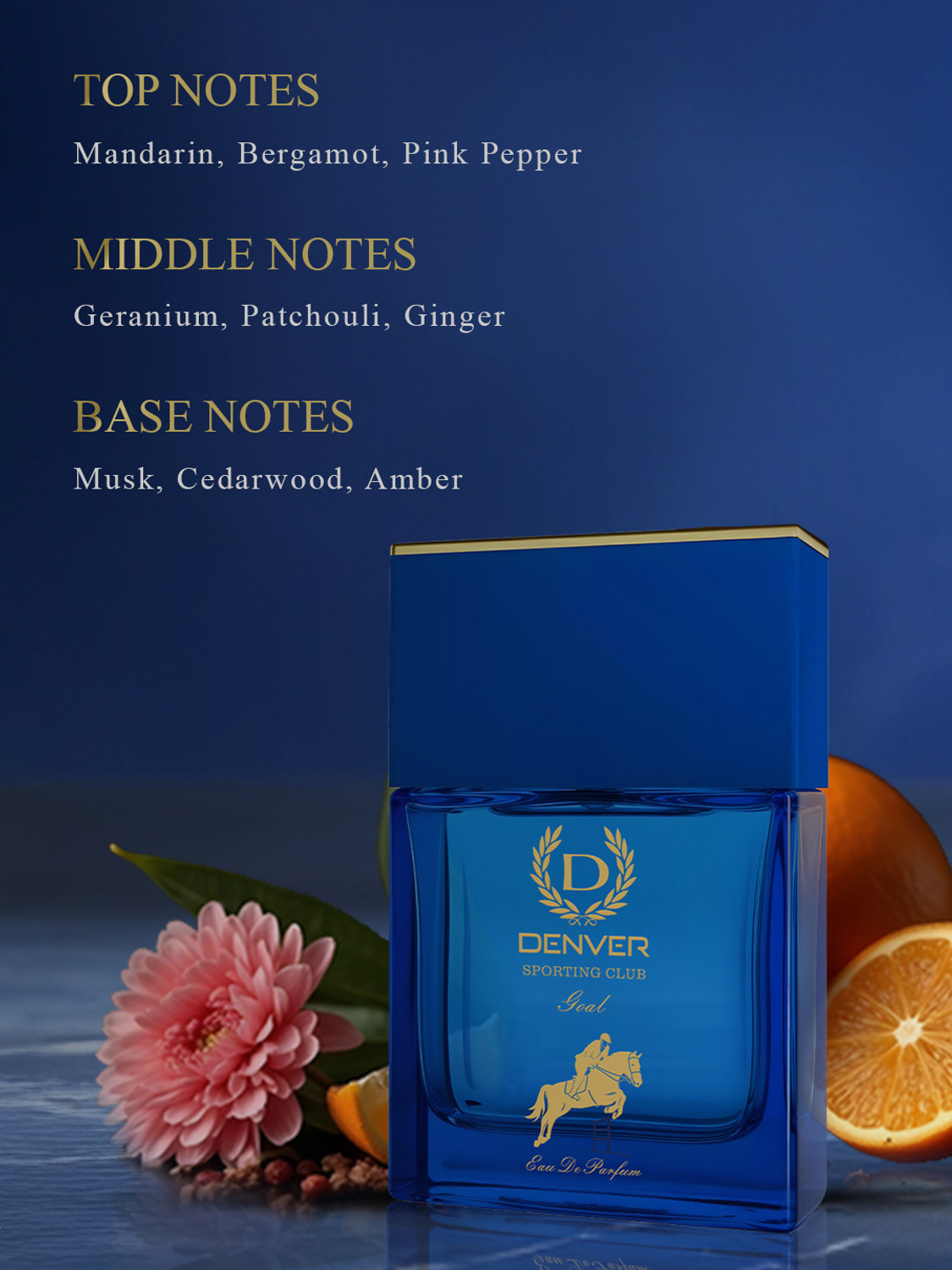 Image of DENVER Sporting Club Goal, Victor & Rider Perfume EDP|Premium, Strong & Long Lasting| Eau de Parfum - 210 ml