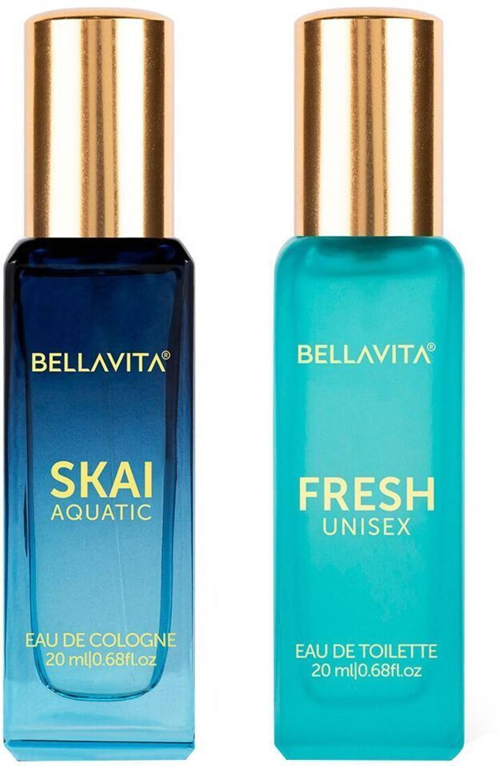 BELLAVITA FRESH & SKAI AQUATIC Pack of 2 · 20 ml (40 ml total) - Image 3