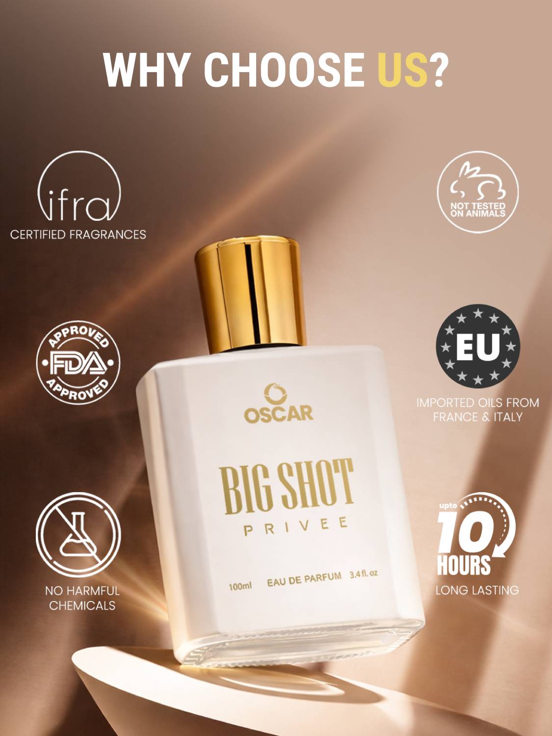 OSCAR Big Shot Privee Premium Perfume 100 ml - Image 4