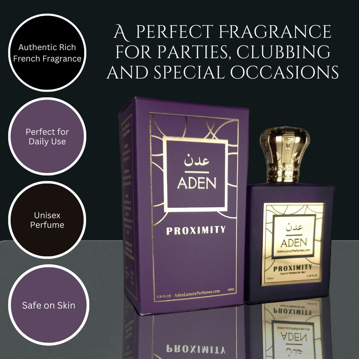Image of ADEN Proximity Parfum for Men 100ml Eau de Parfum - 100 ml