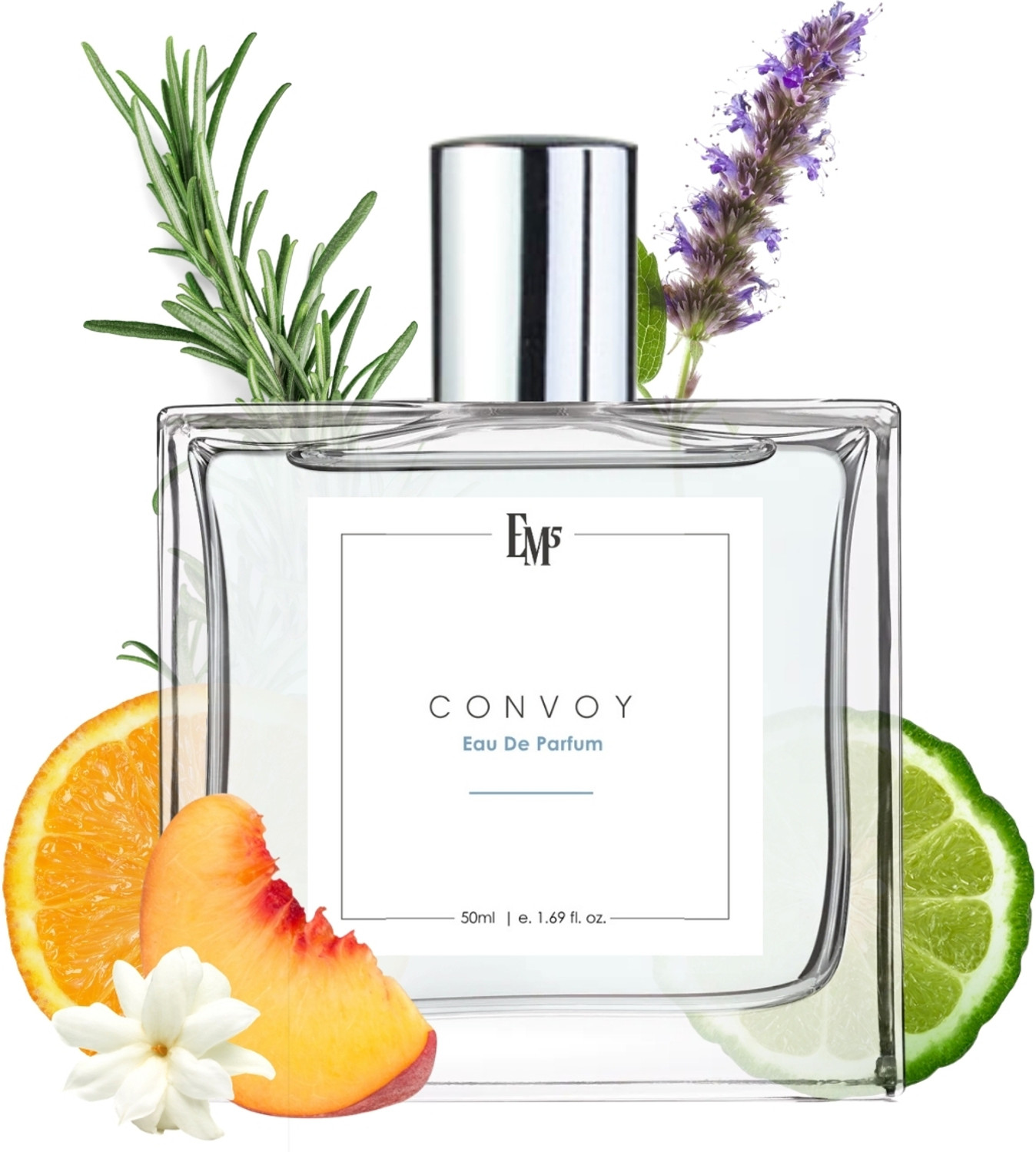Image of Em5 Convoy Perfume Strong and Long Lasting Fragrance Eau de Parfum - 50 ml