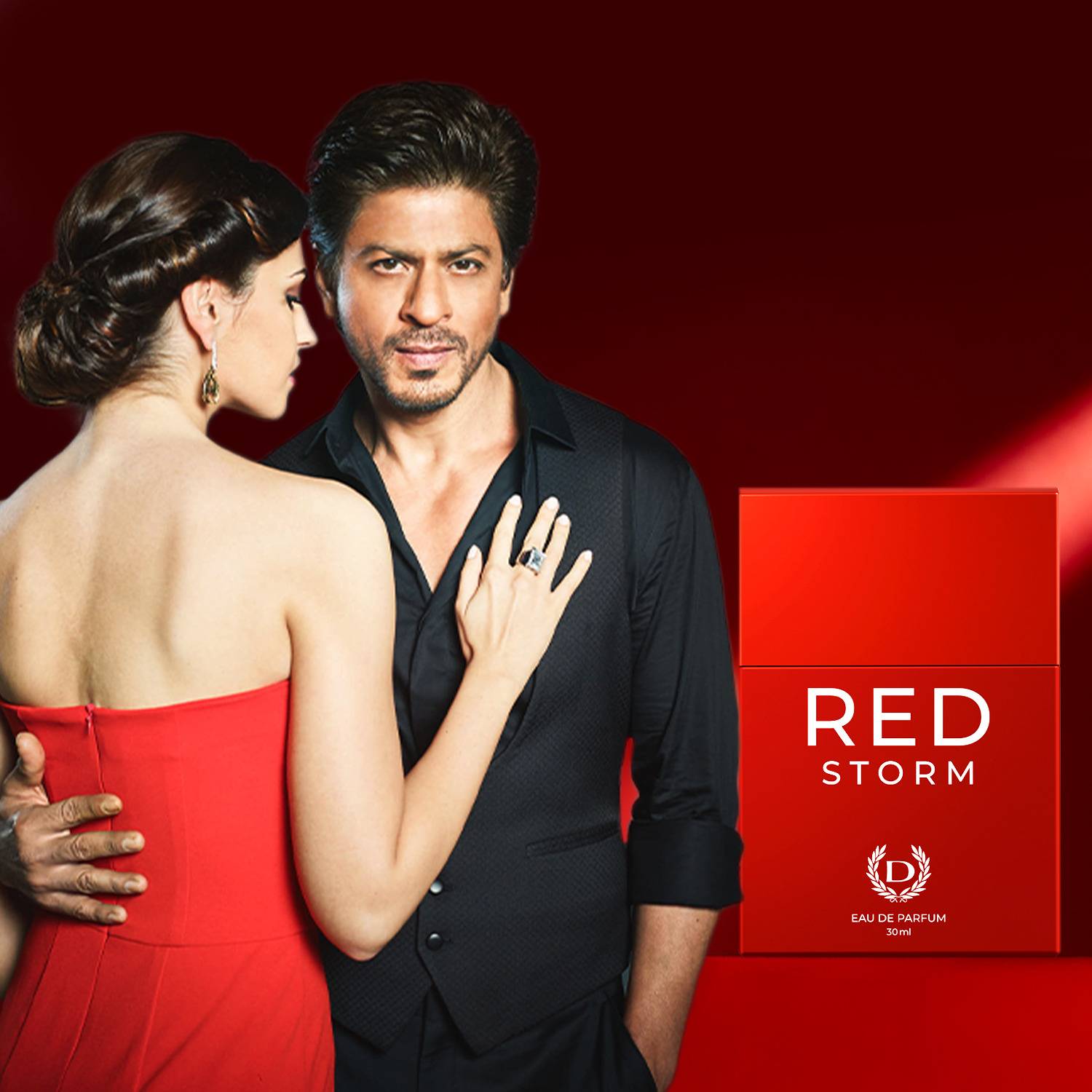 DENVER Red Strom 30ml Perfume - Image 2