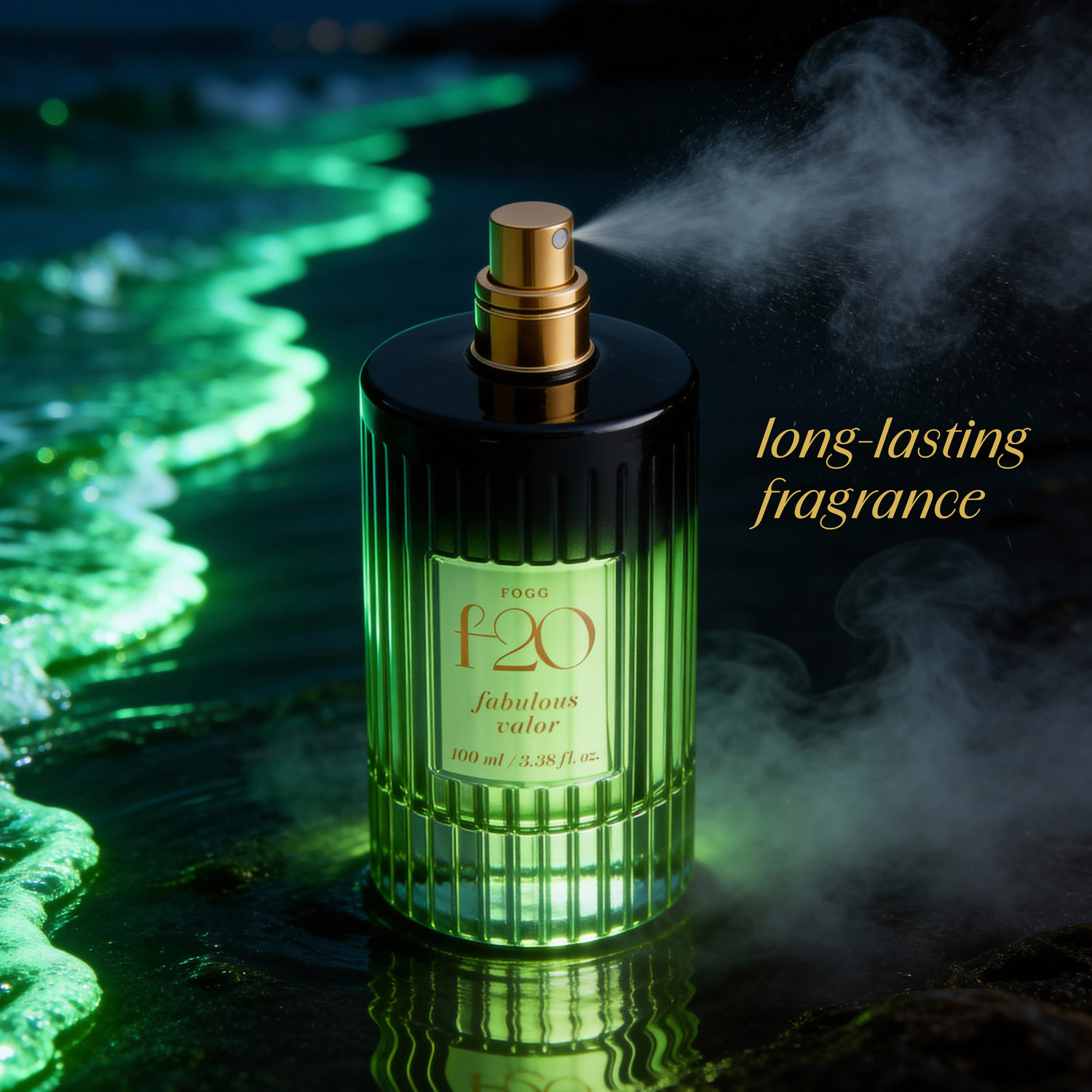 Image of FOGG Premium Luxury Unisex Perfume f20 Fabulous Valor -100ml Eau de Parfum - 100 ml