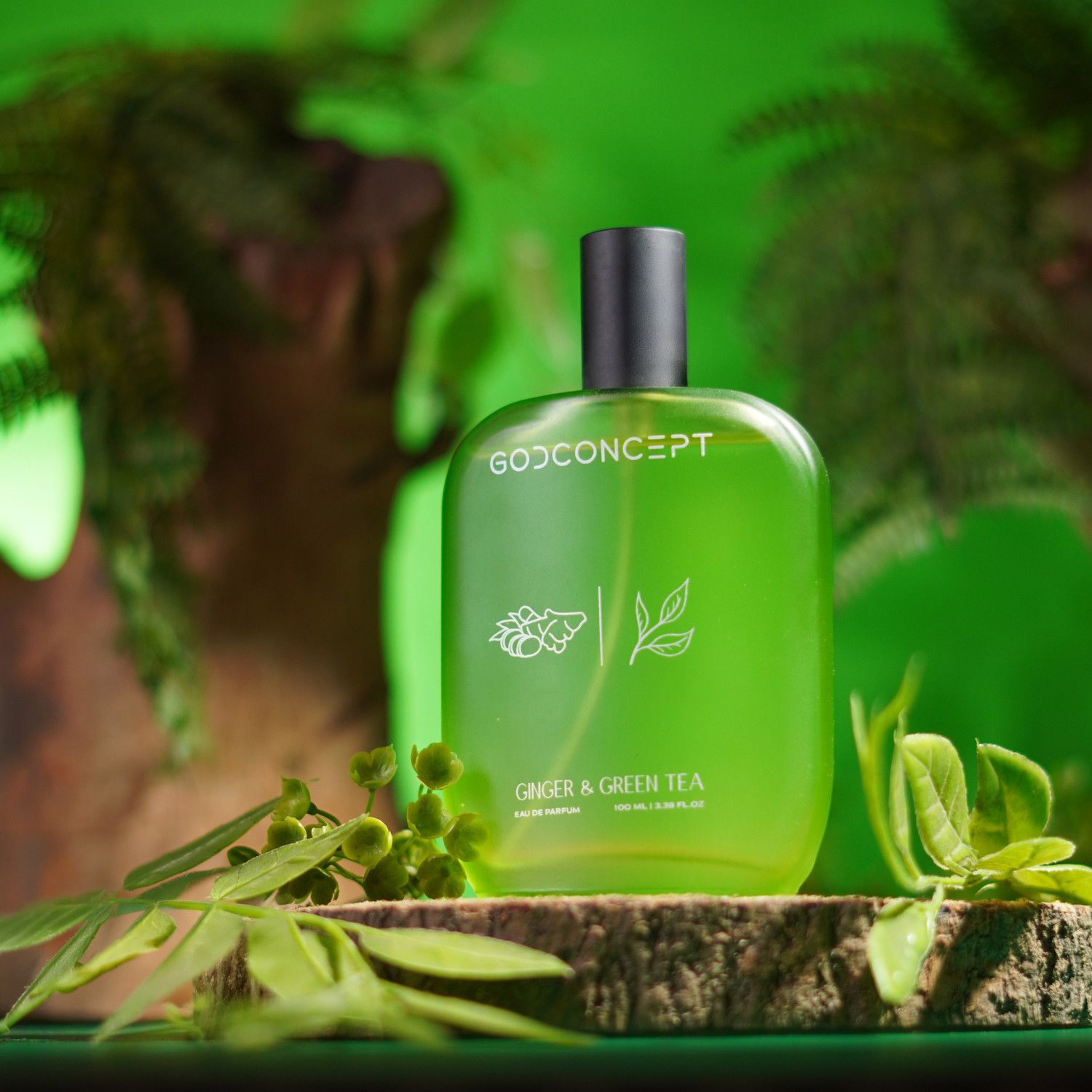 Image of GodConcept Ginger&GreenTea Perfume - 100 ml