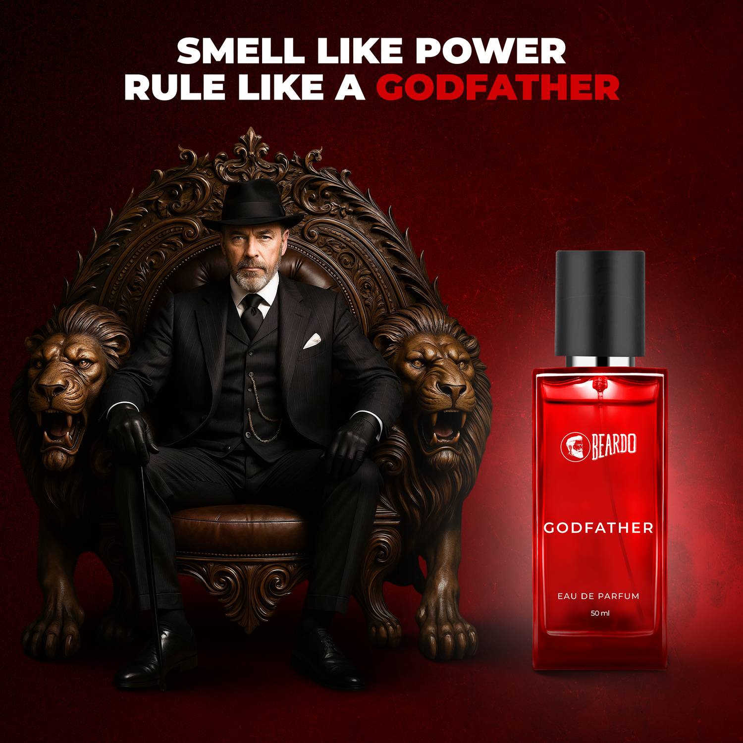 BEARDO Godfather Perfume 50 ml - Image 5