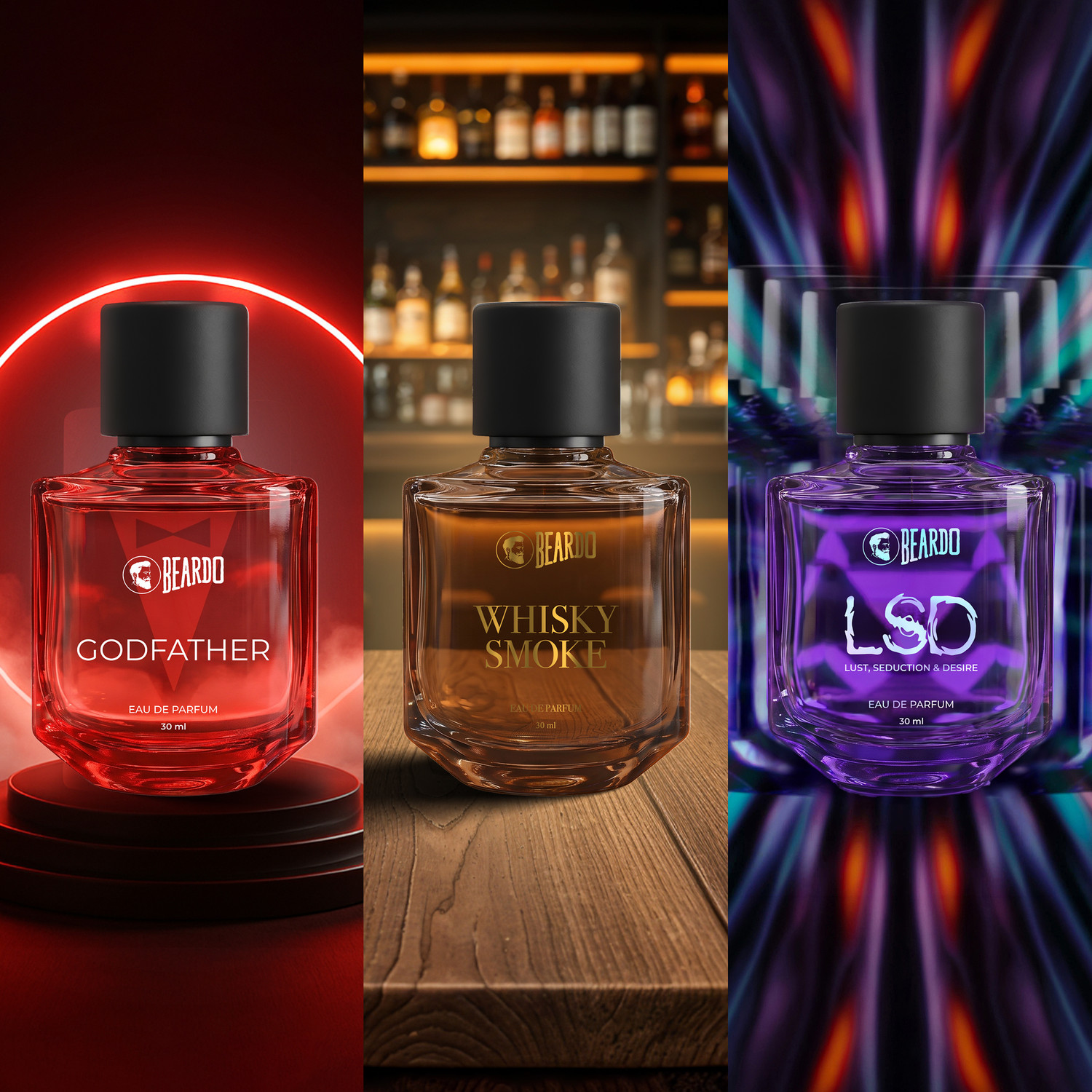 Image of BEARDO Hall Of Fame Perfume Giftset Eau de Parfum - 90 ml