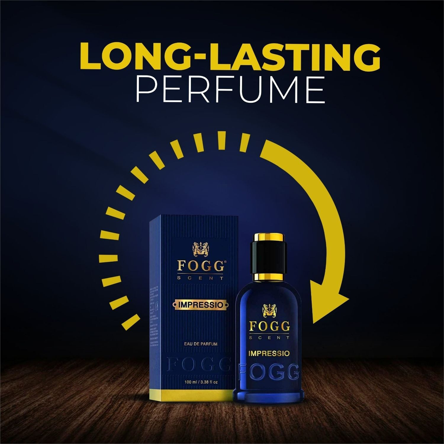 Image of FOGG Impressio & Perfume Scent With Long Lasting Eau de Parfum - 200 ml