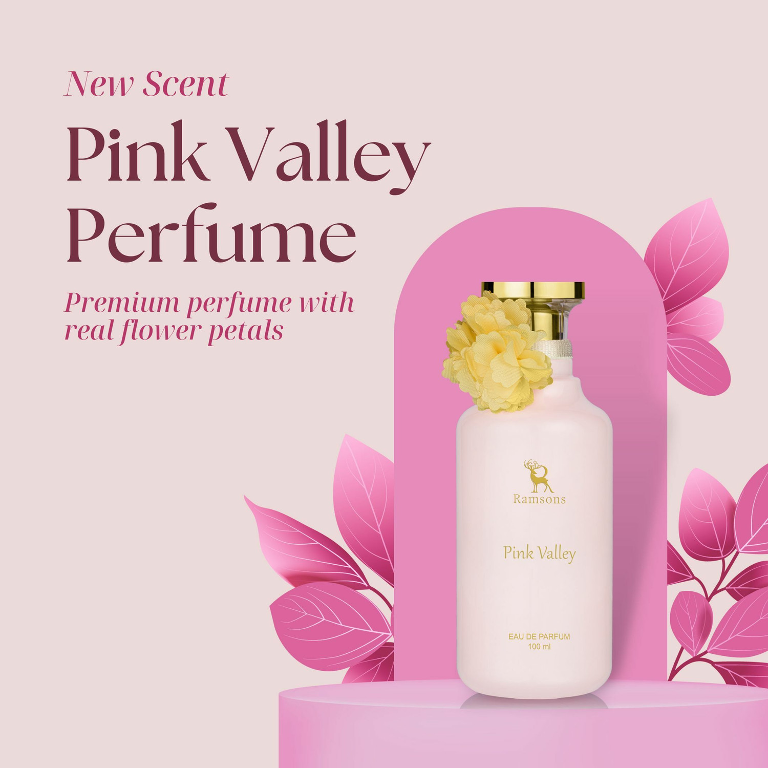 Image of RAMSONS Pink Valley Eau de Parfum - 100 ml