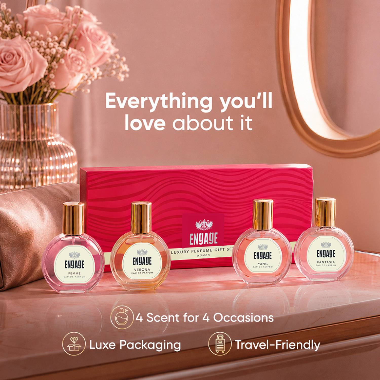 Engage Luxury Assorted Gift Set 4x20ml 80 ml - Image 5