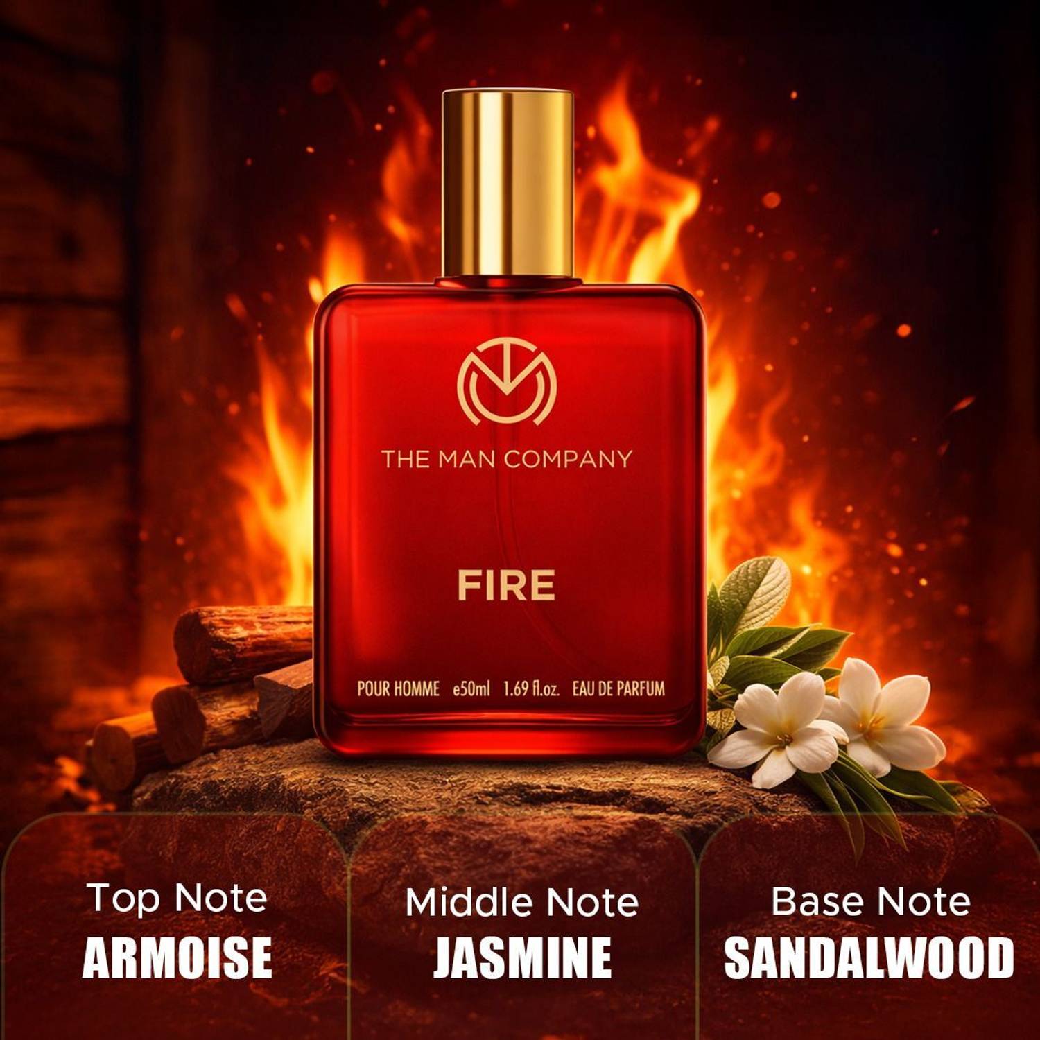 THE द मैन कंपनी Premium Perfume Pack of 3 · 50 ml (150 ml total) - Image 4
