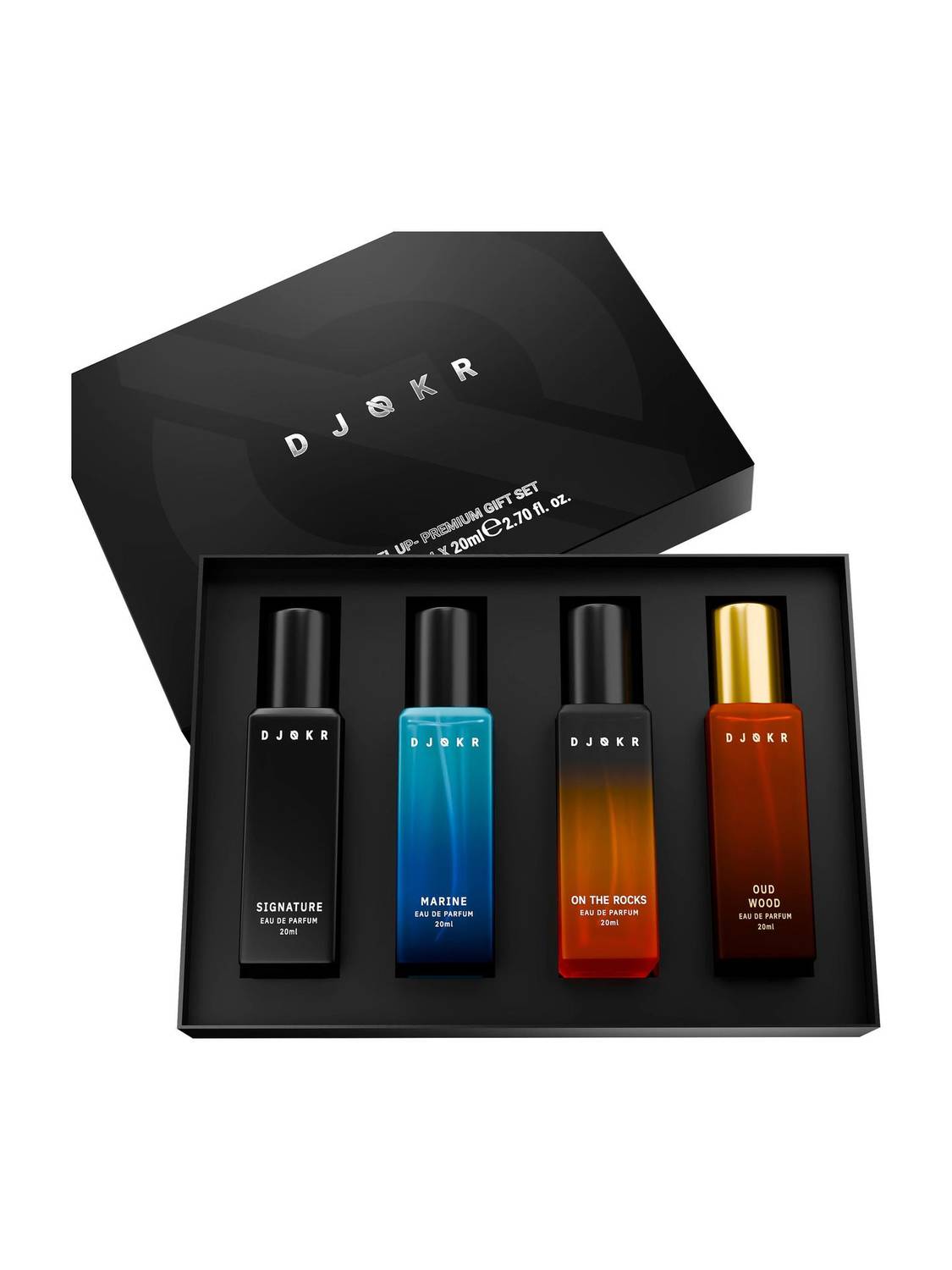 DJOKR Perfume Gift Set 4x20ml Pack of 4 · 20 ml (80 ml total) - Image 1