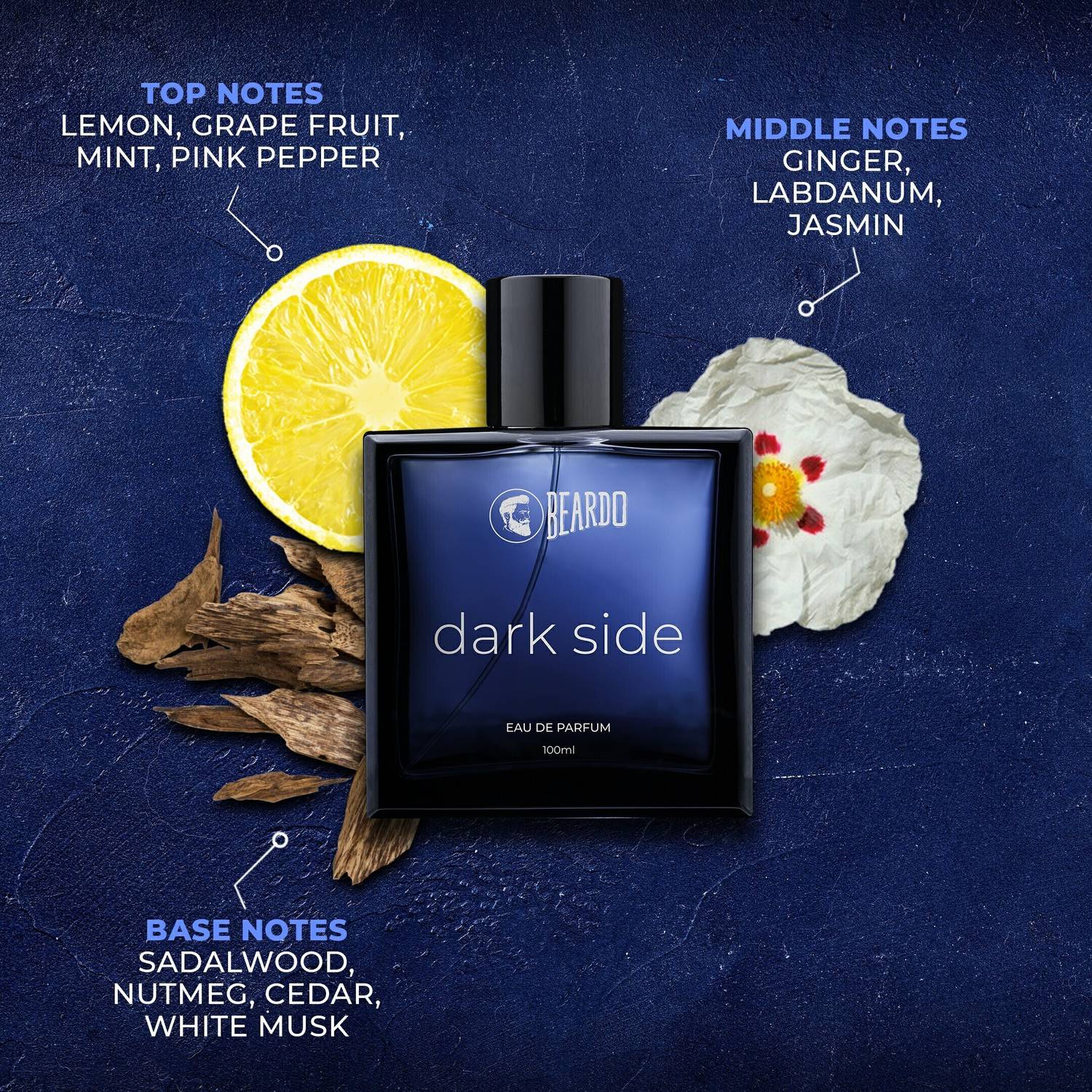 BEARDO Dark Side Perfume For Men, 100 ml - Image 3