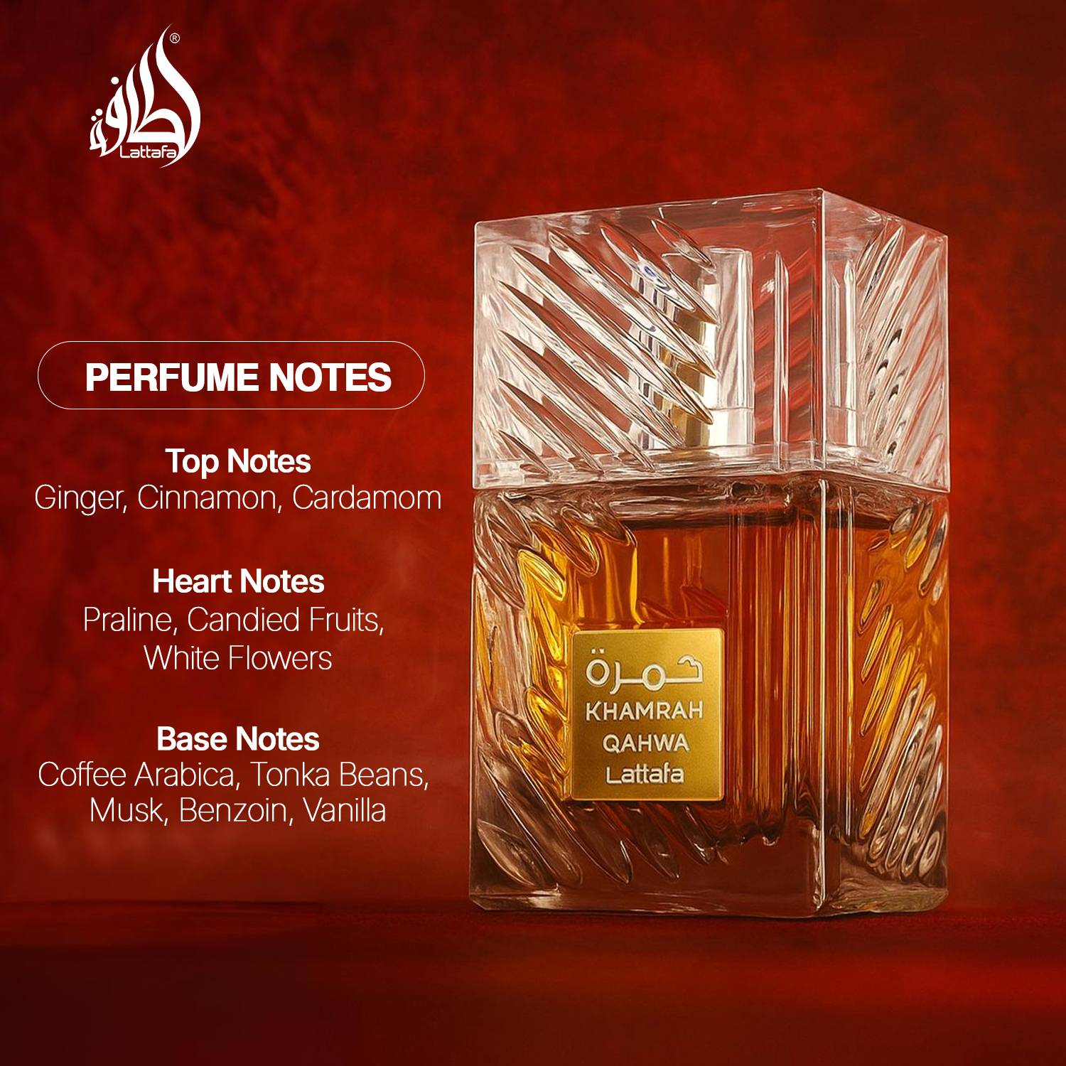 Lattafa Khamrah Qahwa Eau de Parfum 100 ml - Image 3