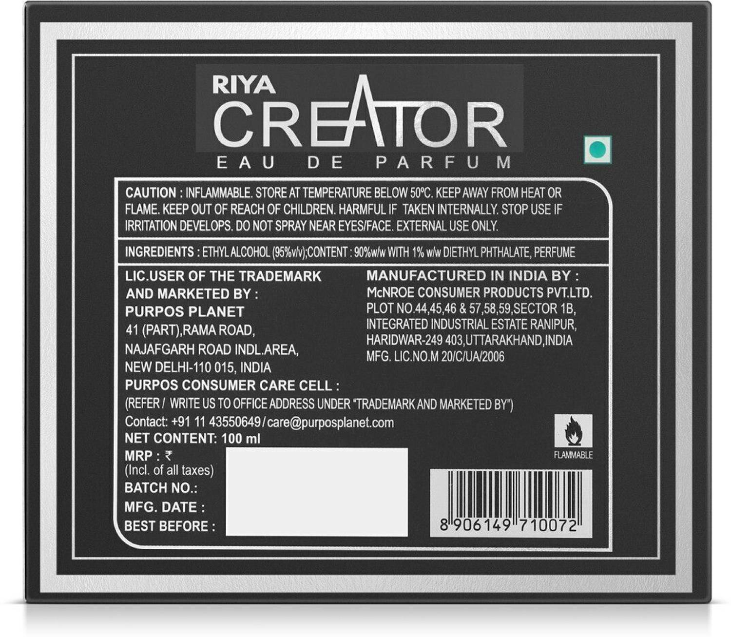 RIYA CREATOR Perfume 100 ml - Image 2