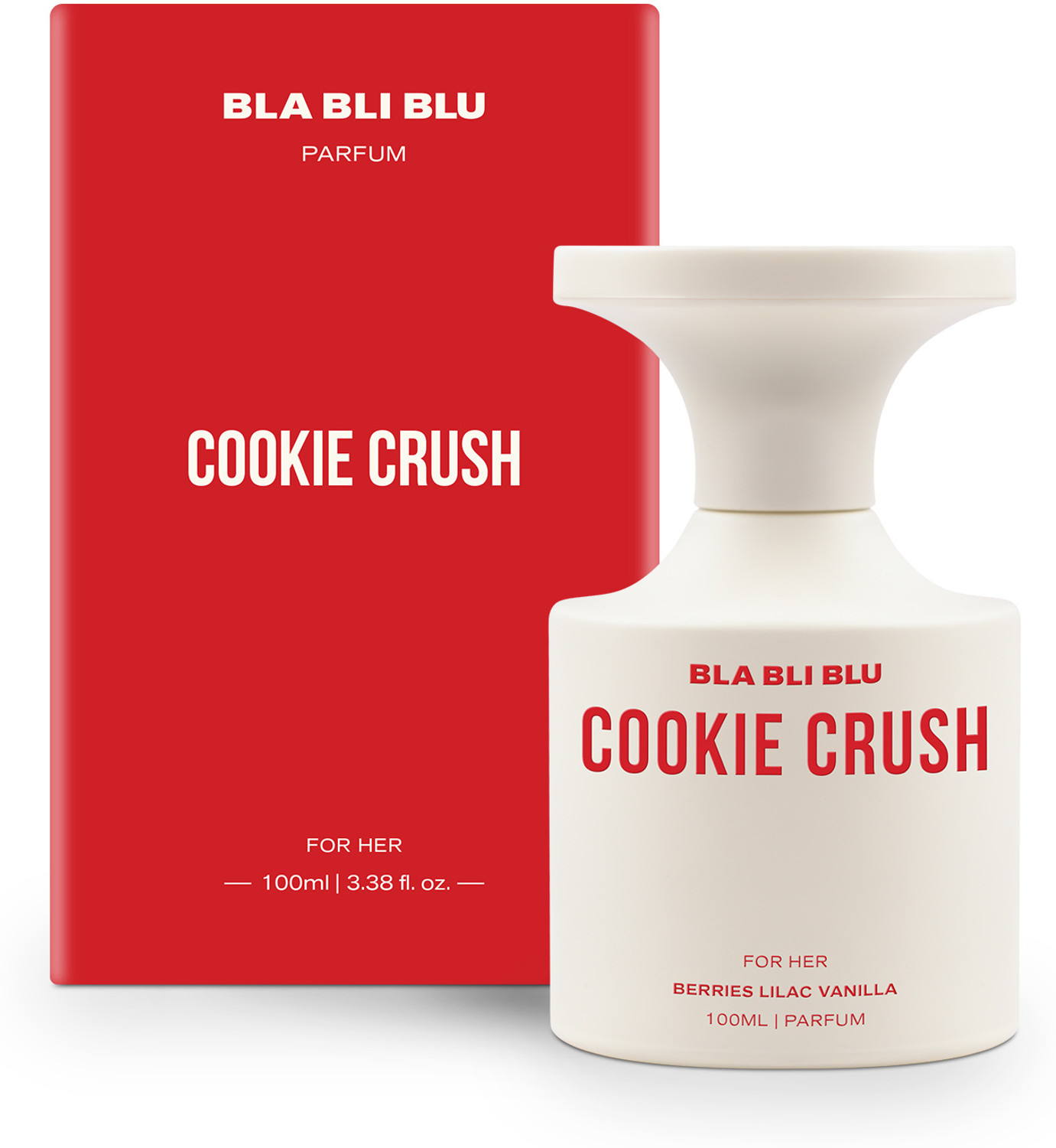 Image of BLA BLI BLU Cookie Crush Women Pefume Fruity & Woody Notes Long Lasting Perfume - 100 ml
