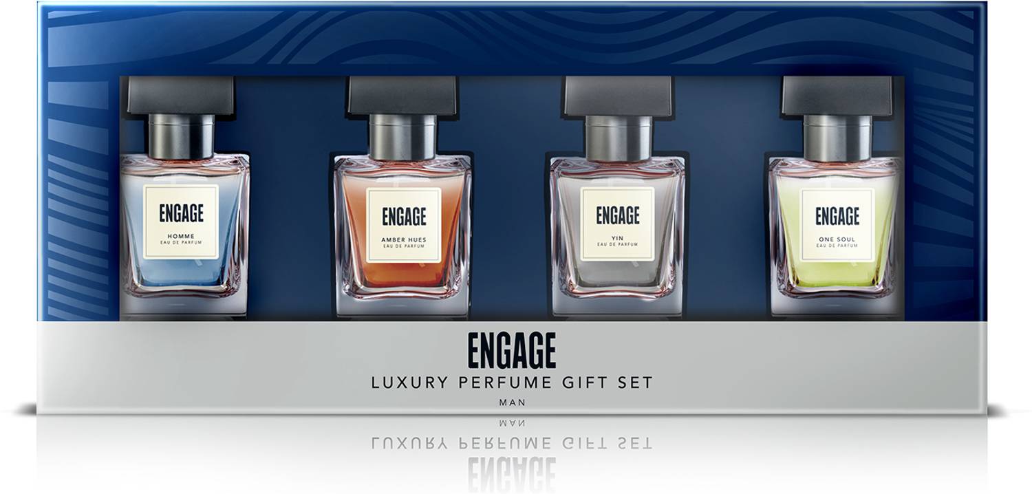 Engage Luxury Assorted Gift Set 4x25ml 100 ml - Image 1
