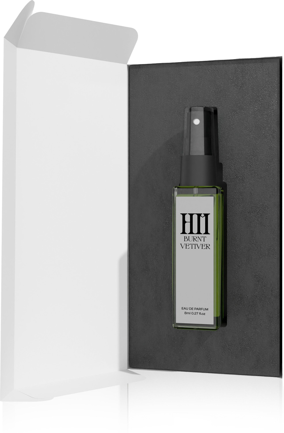 Image of HOM House of Moksha Burnt Vetiver | Bold Earthy Evening & Party Wear Unisex Pocket Perfume - 8 ml