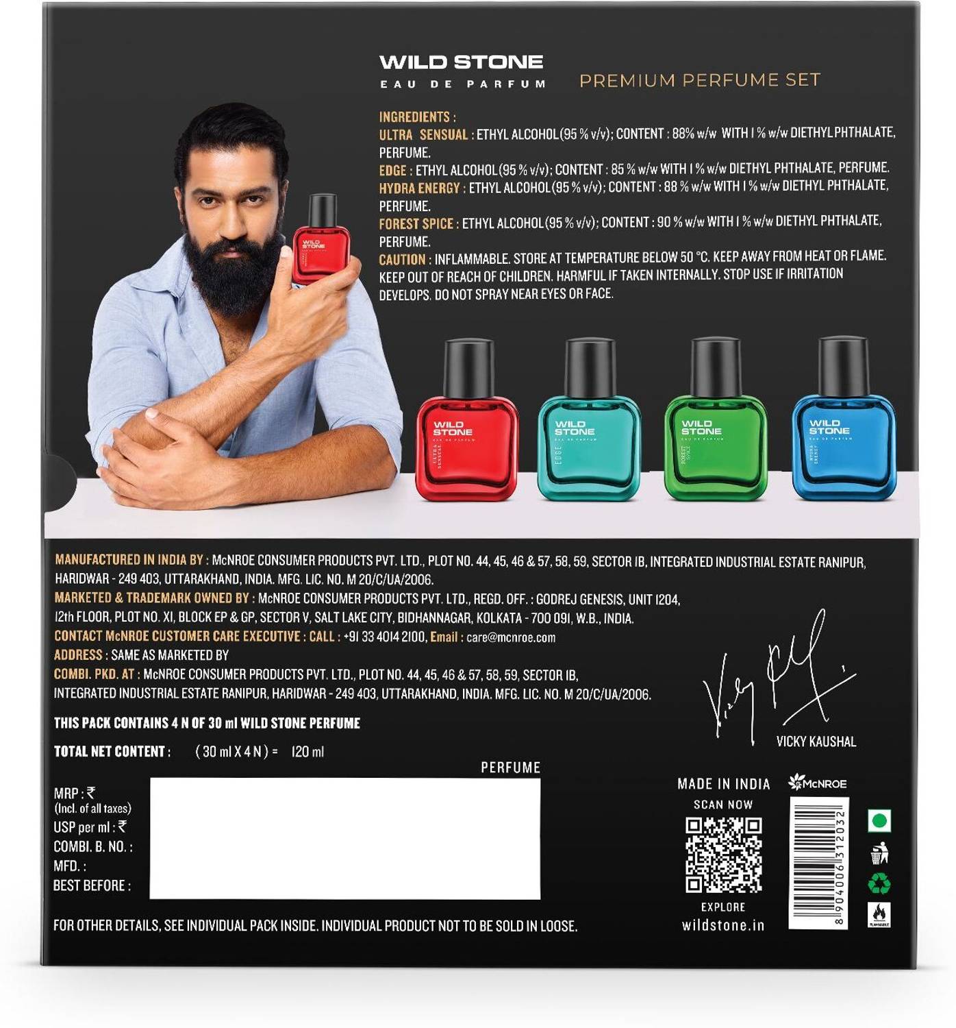 Wild Stone 4-Pack Eau de Parfum 30ml - Image 5
