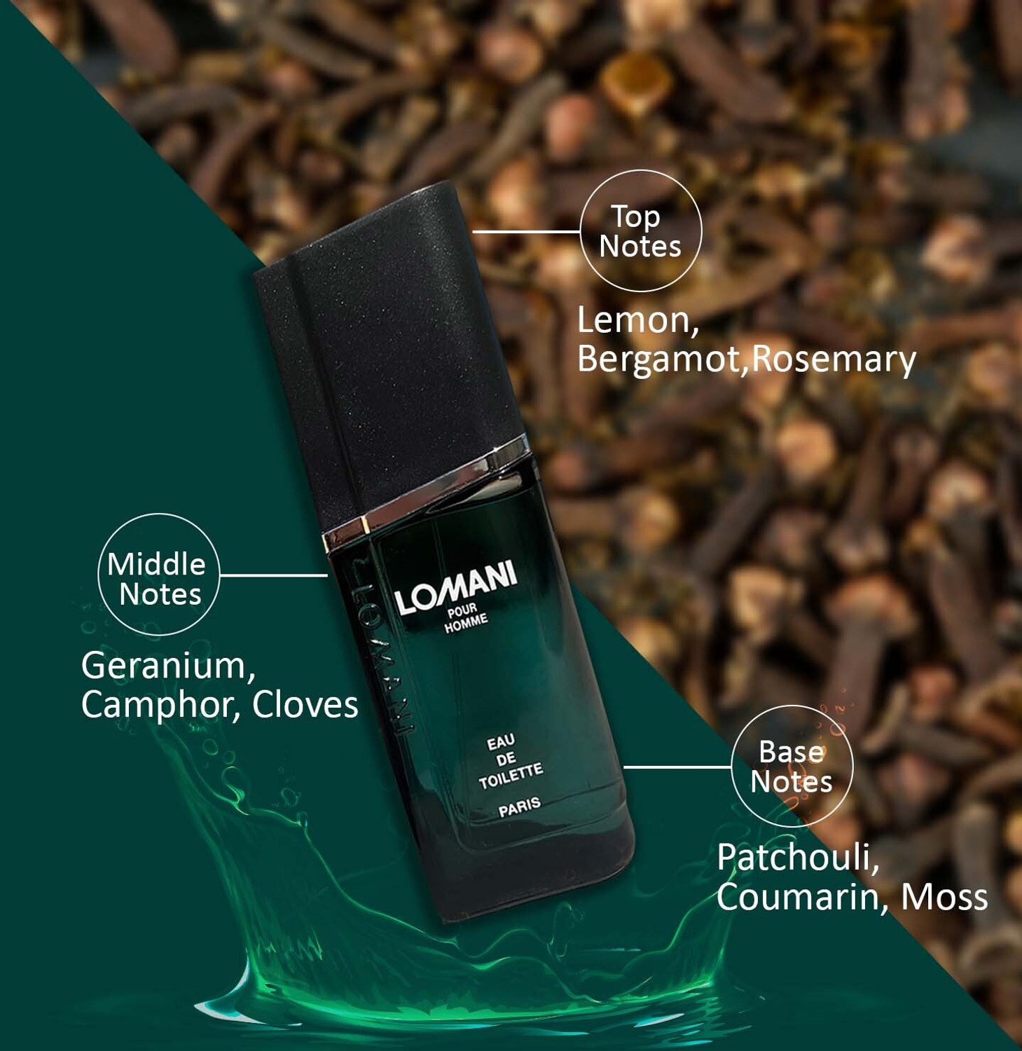 Image of LOMANI POUR HOMME #IMPORTED Eau de Toilette - 100 ml