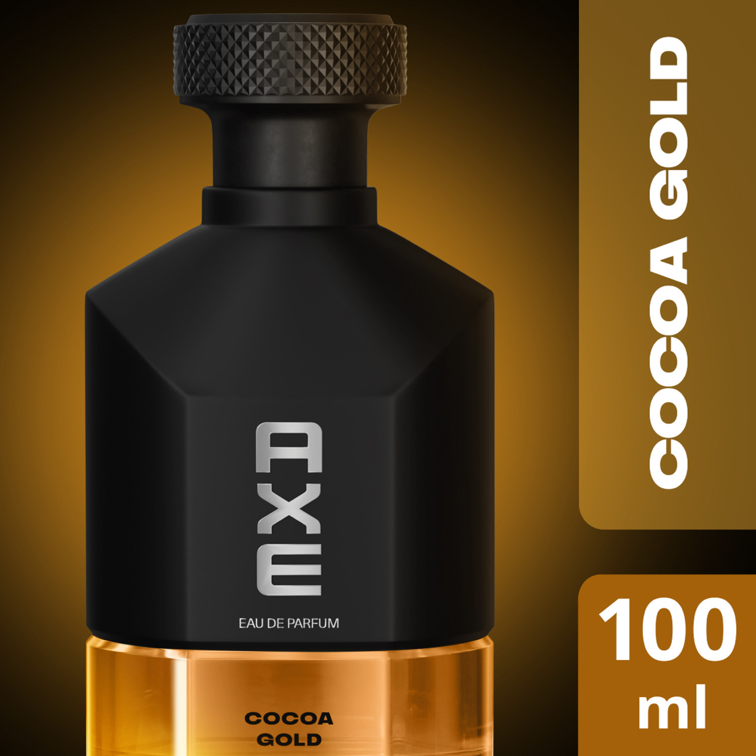 Image of AXE Premium Perfume for Men Cocoa Gold Warm Fragrance 12Hr Long Lasting Eau de Parfum - 100 ml