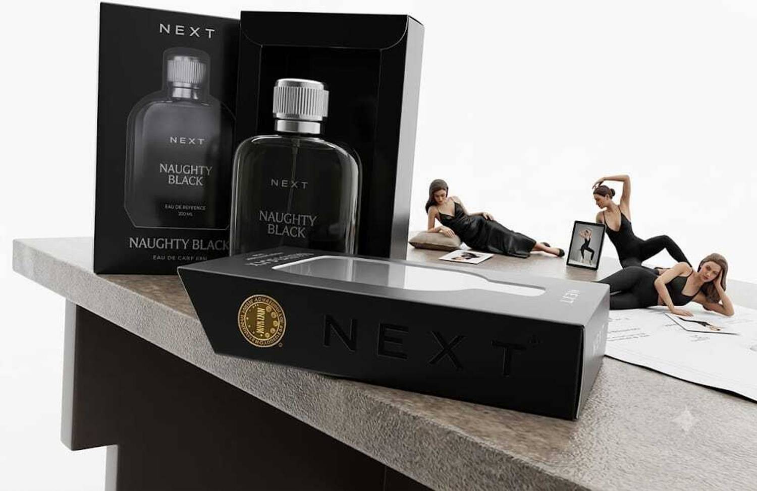 NEXT Naughty Black Eau De Parfum 100 ml - Image 2