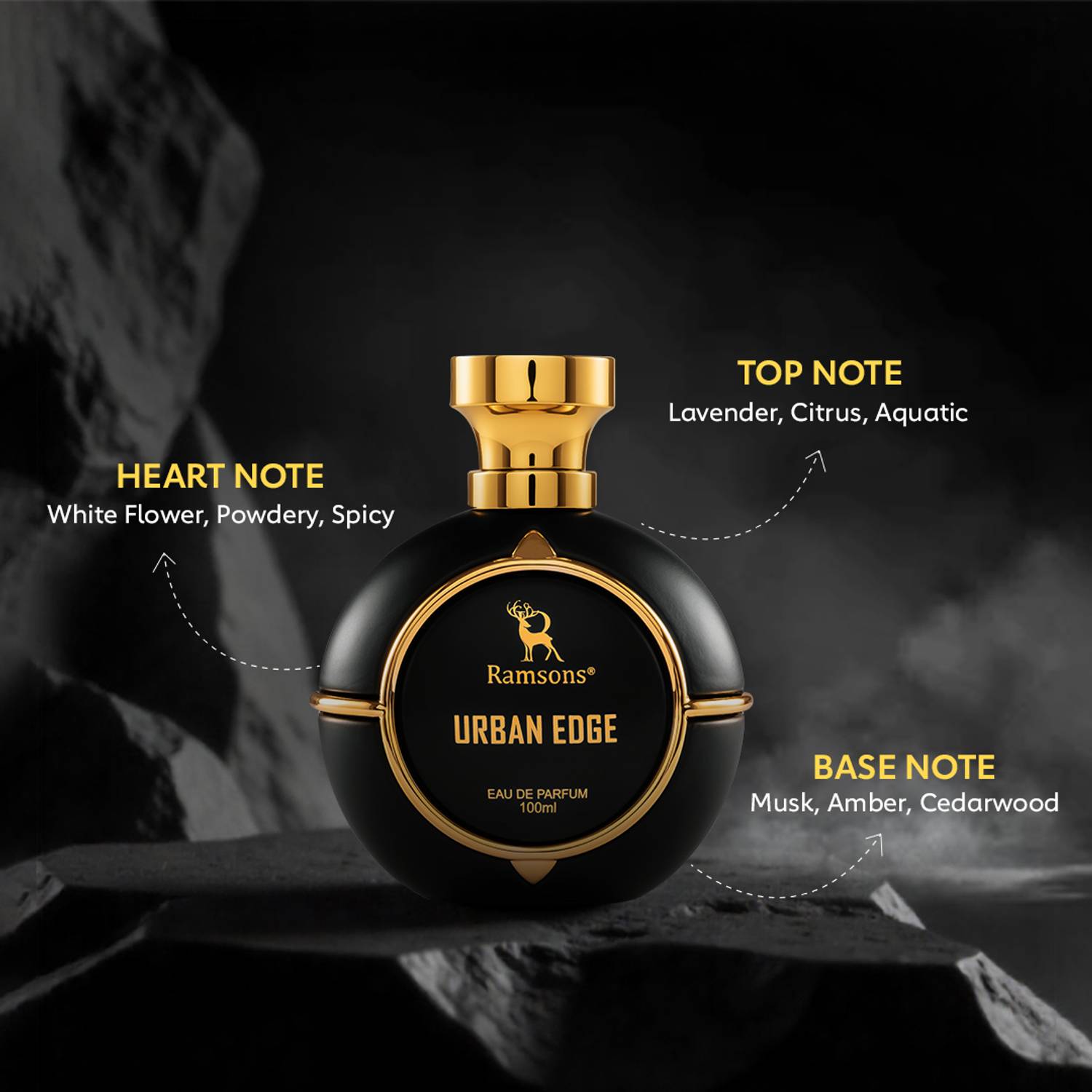 RAMSONS Urban Edge Eau de Parfum 100ml - Image 3