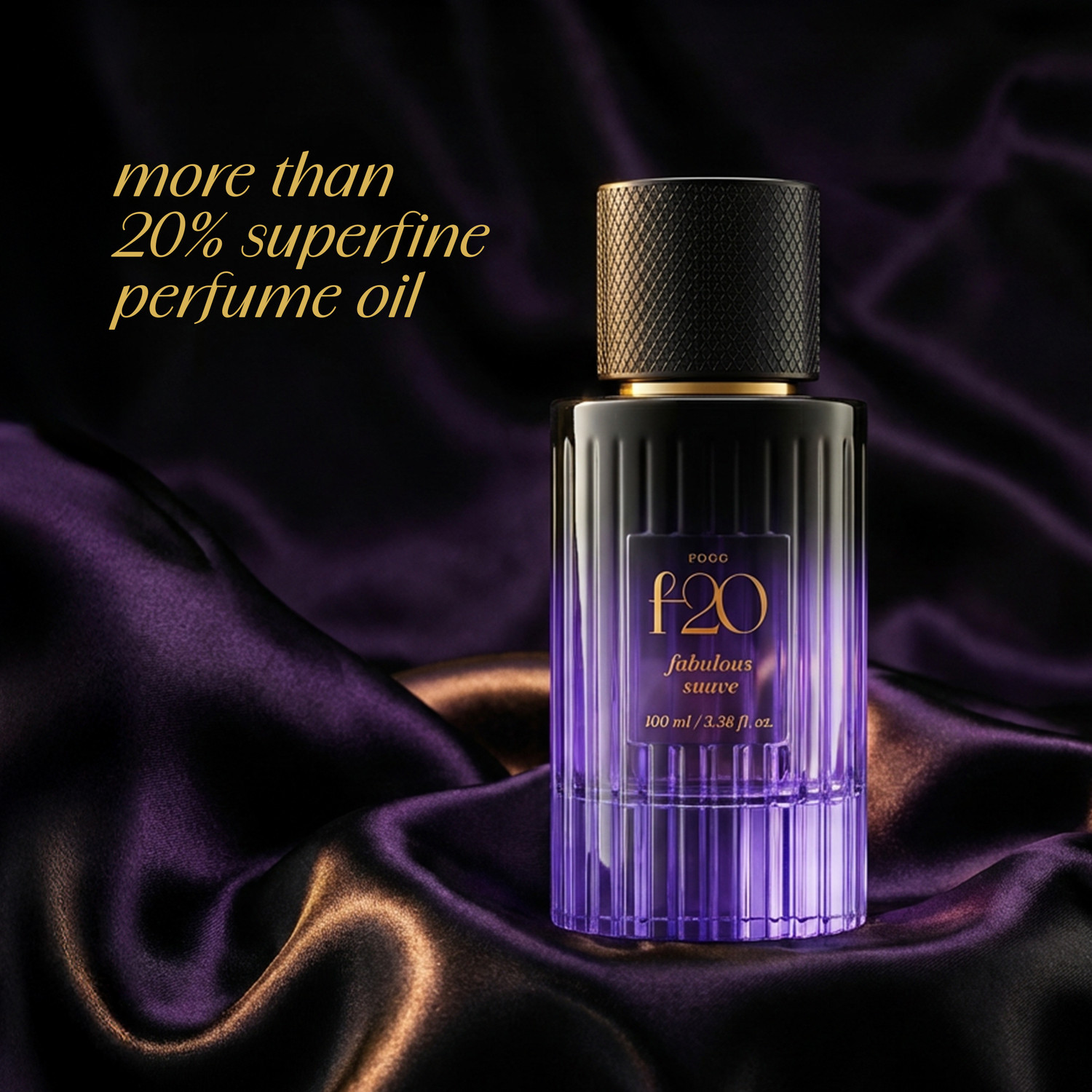 Image of FOGG Premium Luxury Unisex Perfume f20 Fabulous Suave -100ml Eau de Parfum - 100 ml