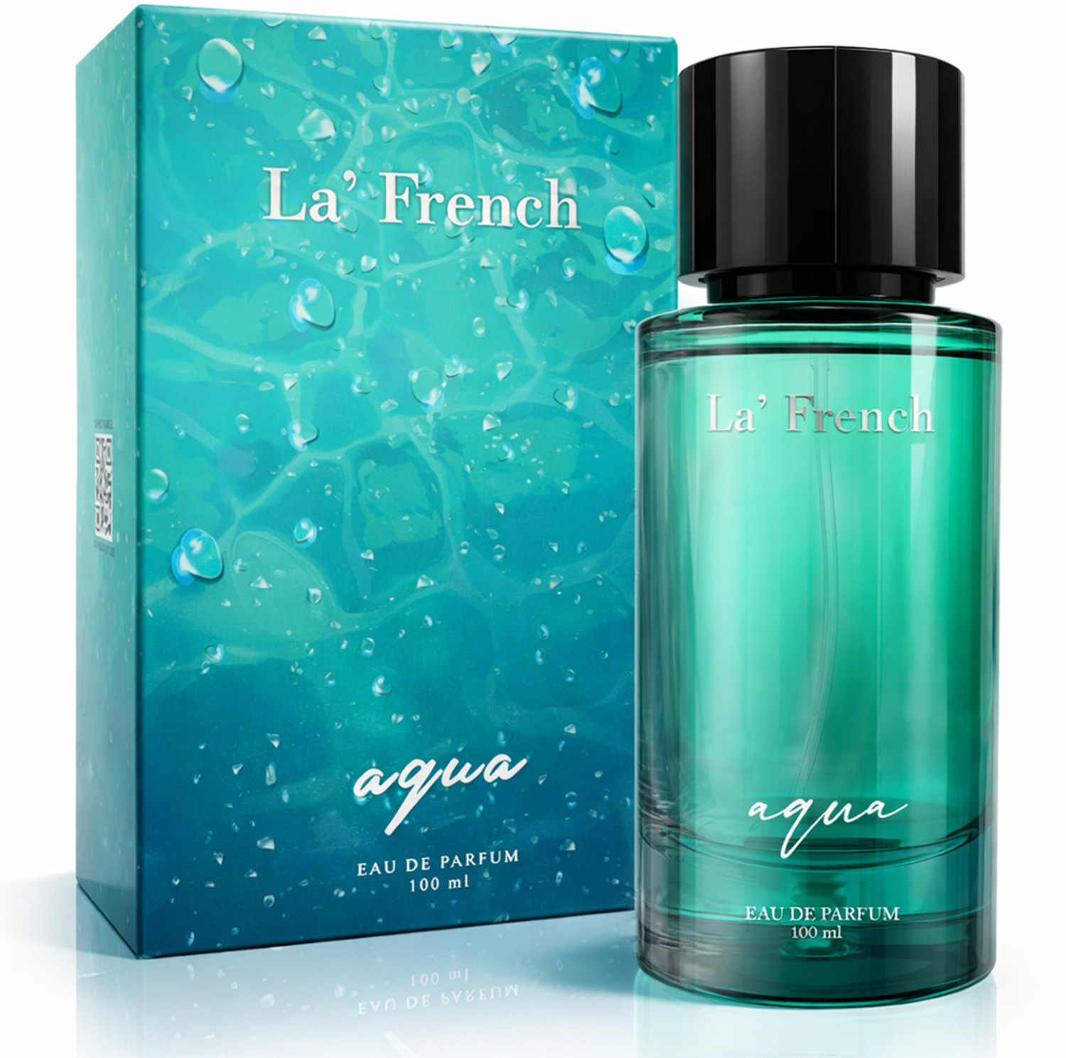 Image of La French Aqua Unisex Perfume - 100ml | Long-Lasting Perfume | Ideal for All Occasions Eau de Parfum - 100 ml