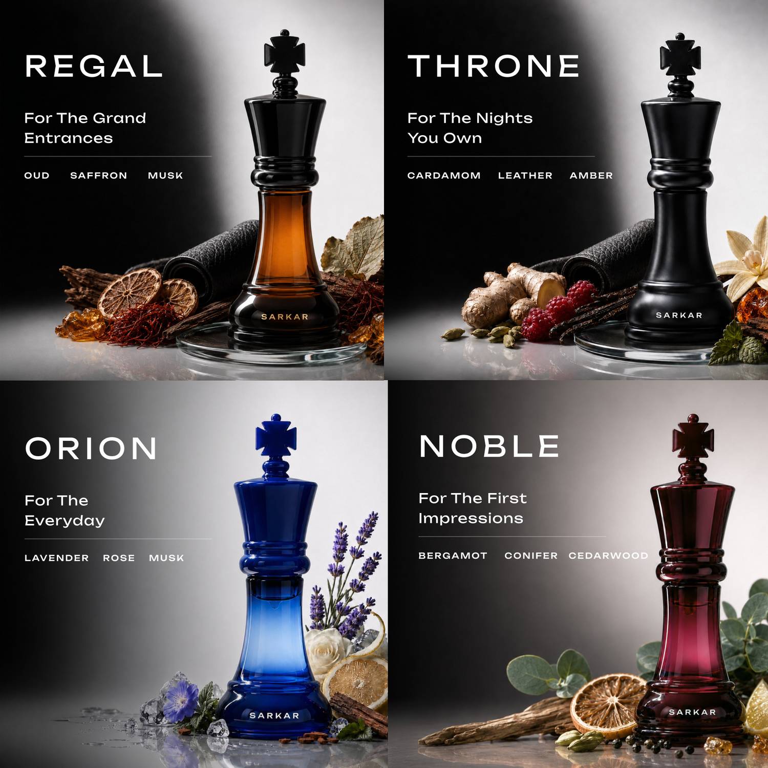 SARKAR Gift Set (4 × 20ml) Eau de Parfum - Image 3